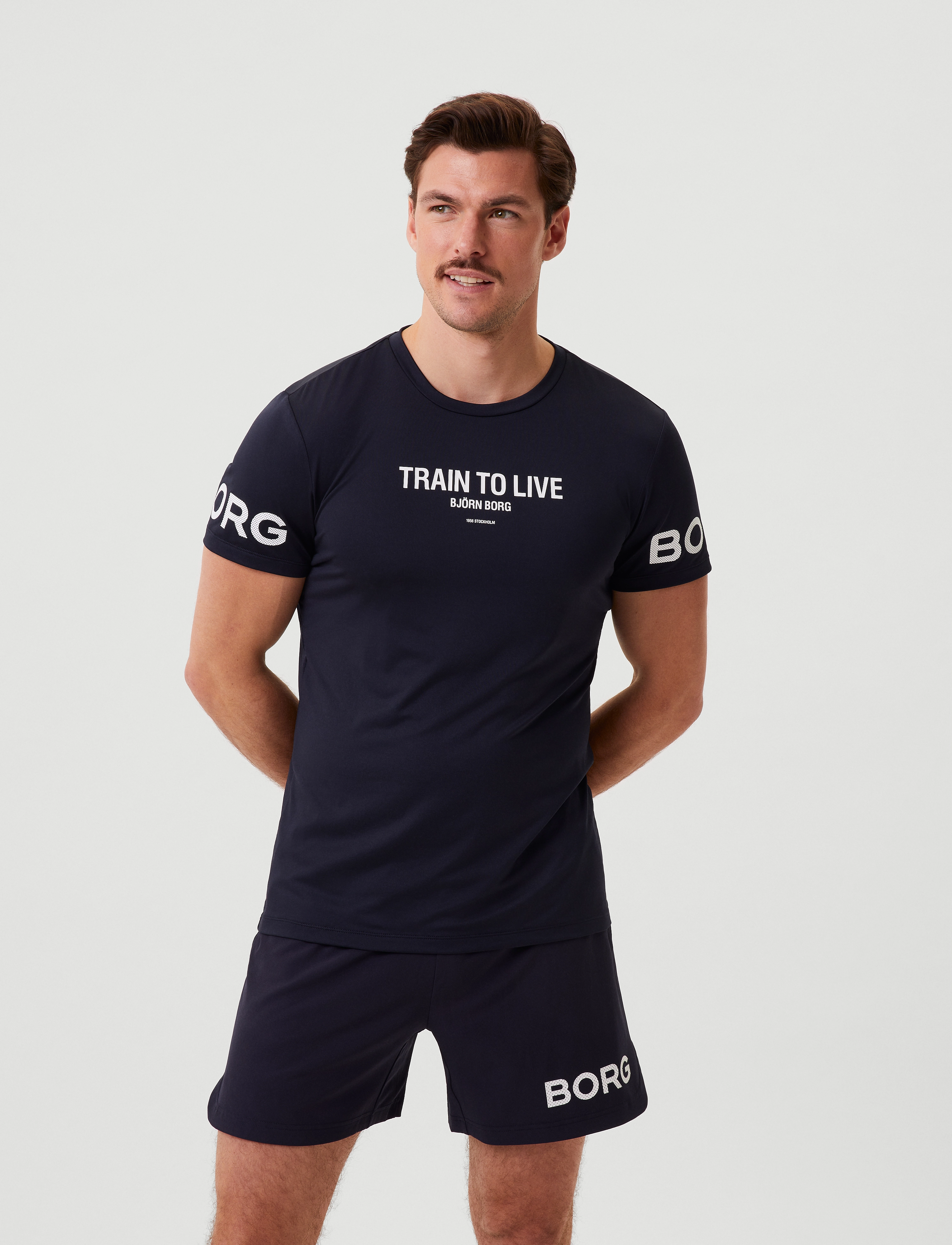 Björn Borg - BORG GRAPHIC T-SHIRT - night sky - 2