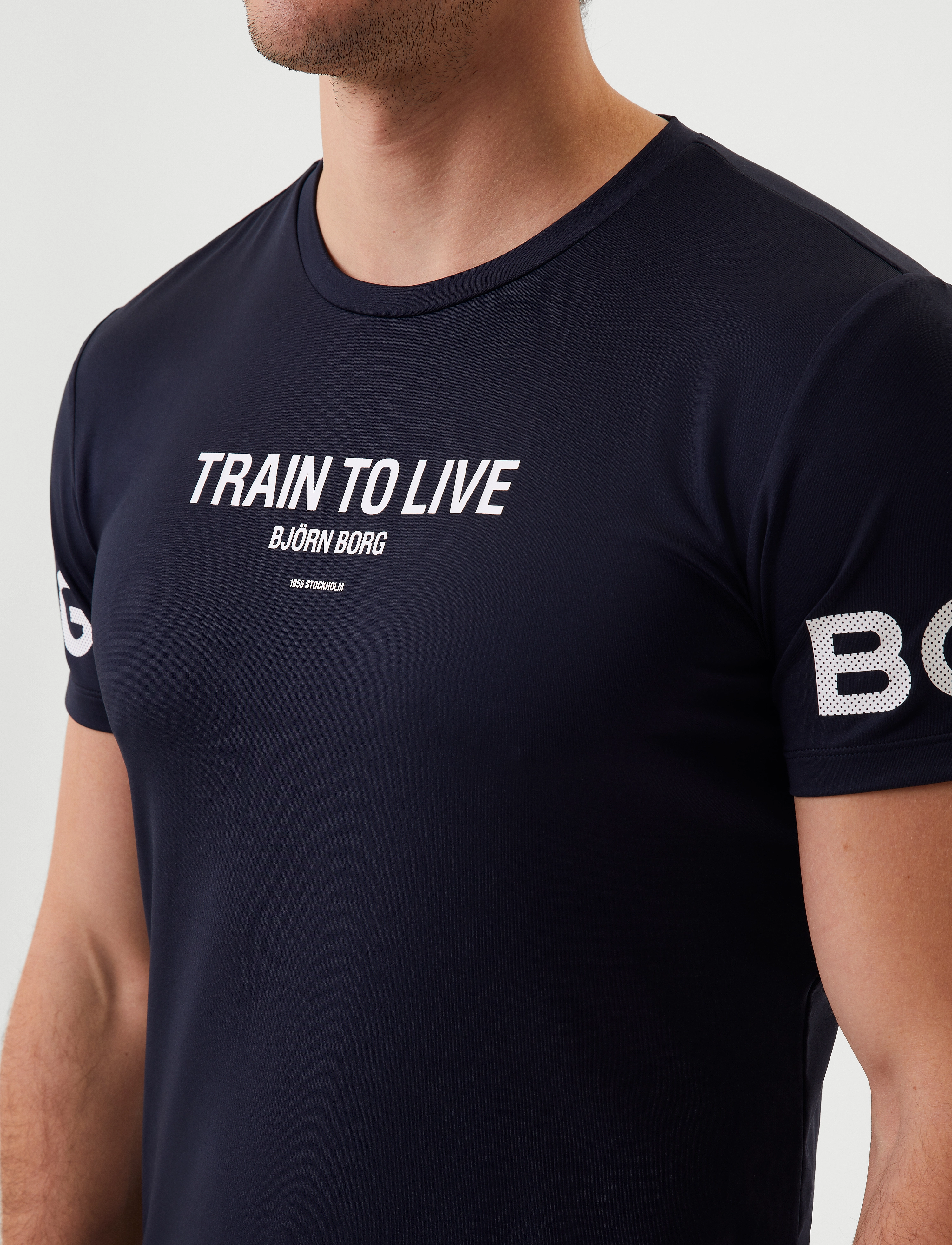 Björn Borg - BORG GRAPHIC T-SHIRT - night sky - 5