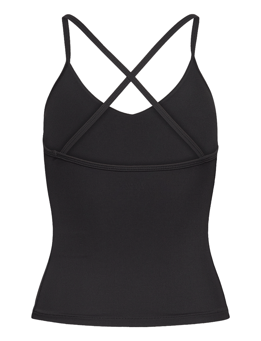 Björn Borg - STUDIO RIB STRAP TANK - black beauty - 1