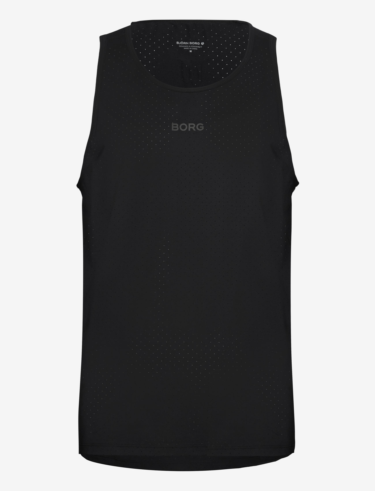 Björn Borg - BORG RUNNING PERFORATED TANK - black beauty - 0