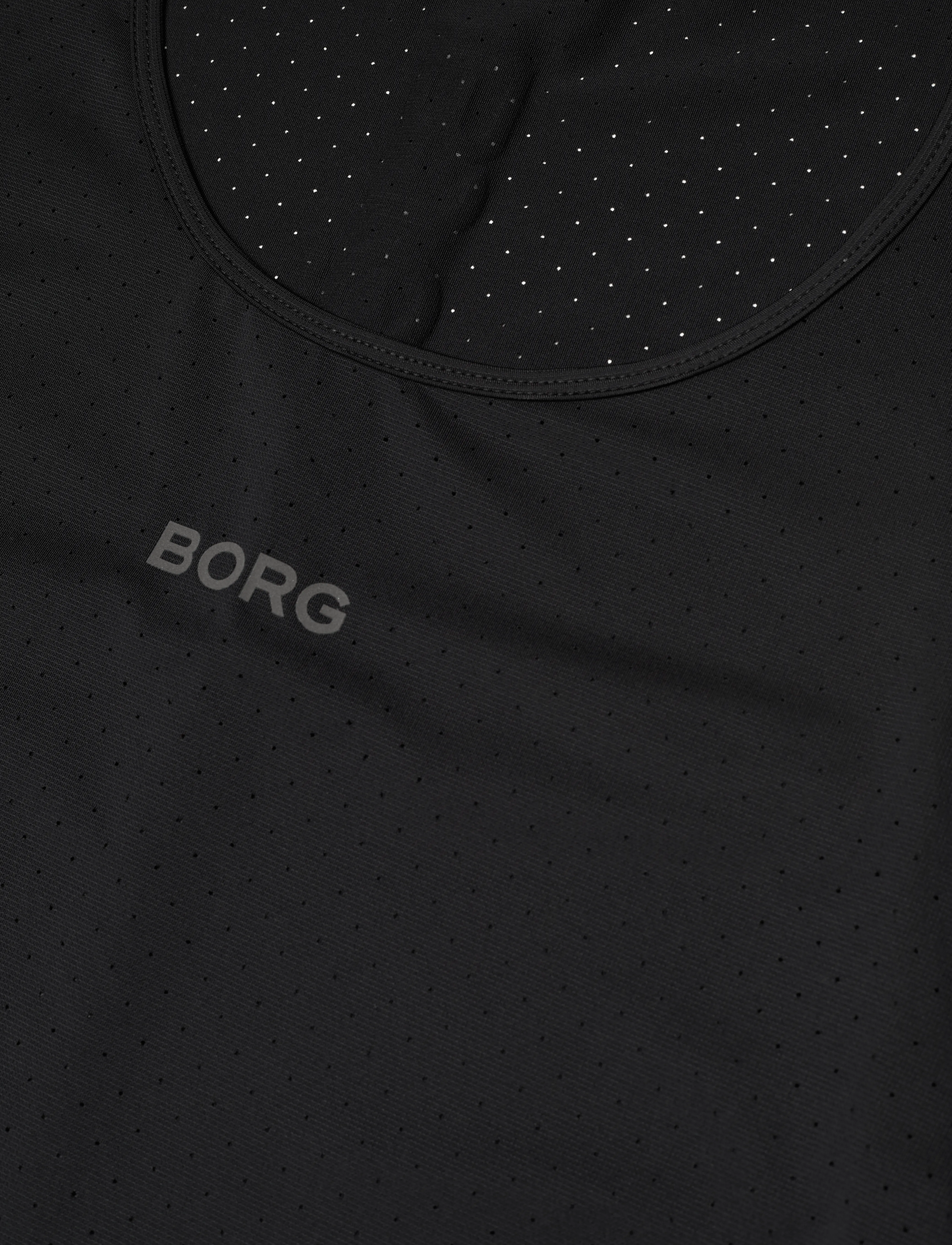 Björn Borg - BORG RUNNING PERFORATED TANK - black beauty - 2