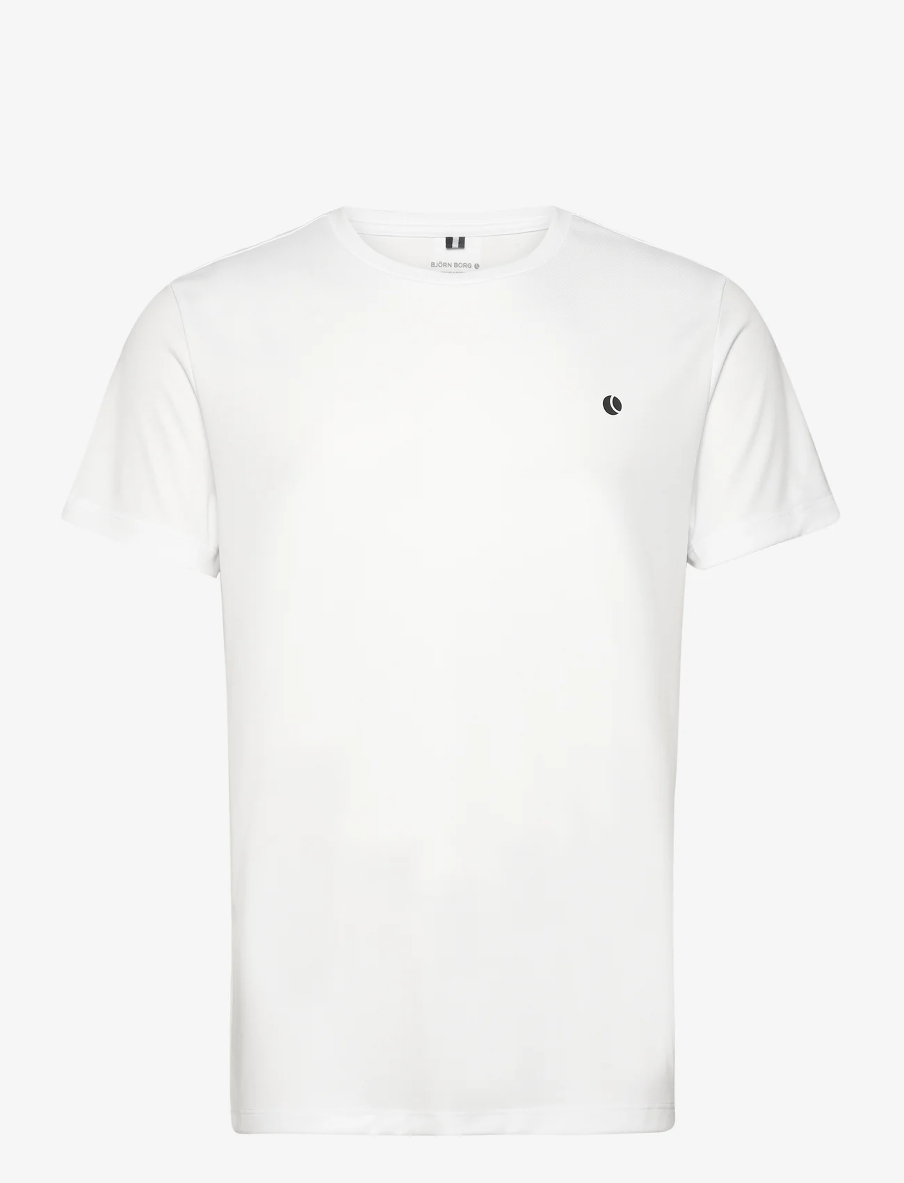 Björn Borg - ACE T-SHIRT STRIPE - t-shirts - brilliant white - 0