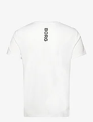 Björn Borg - ACE T-SHIRT STRIPE - t-shirts - brilliant white - 1