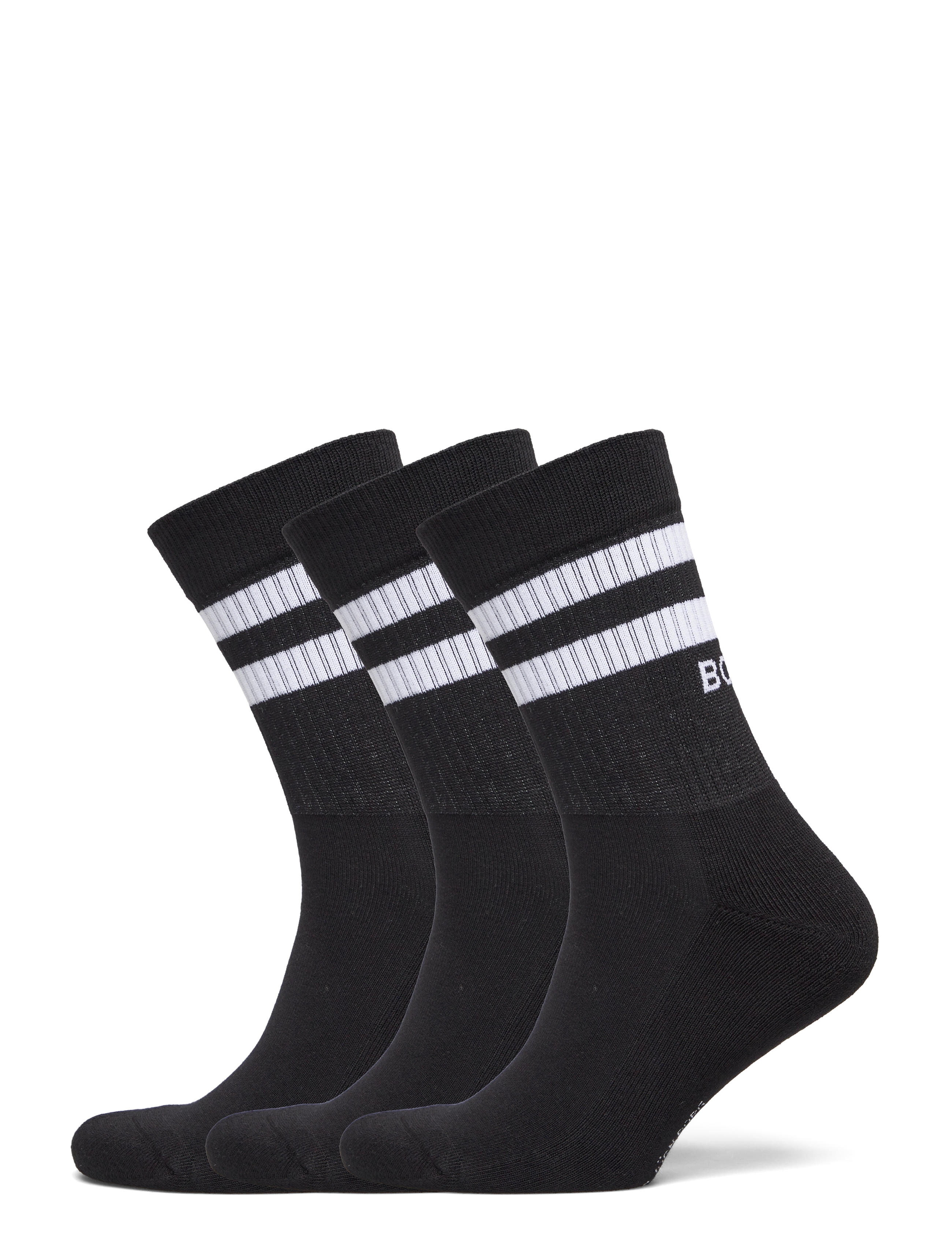 Björn Borg Classic Crew Sock 3P, 36-40, Black, Sokker > Almindelige Sokker, Dame