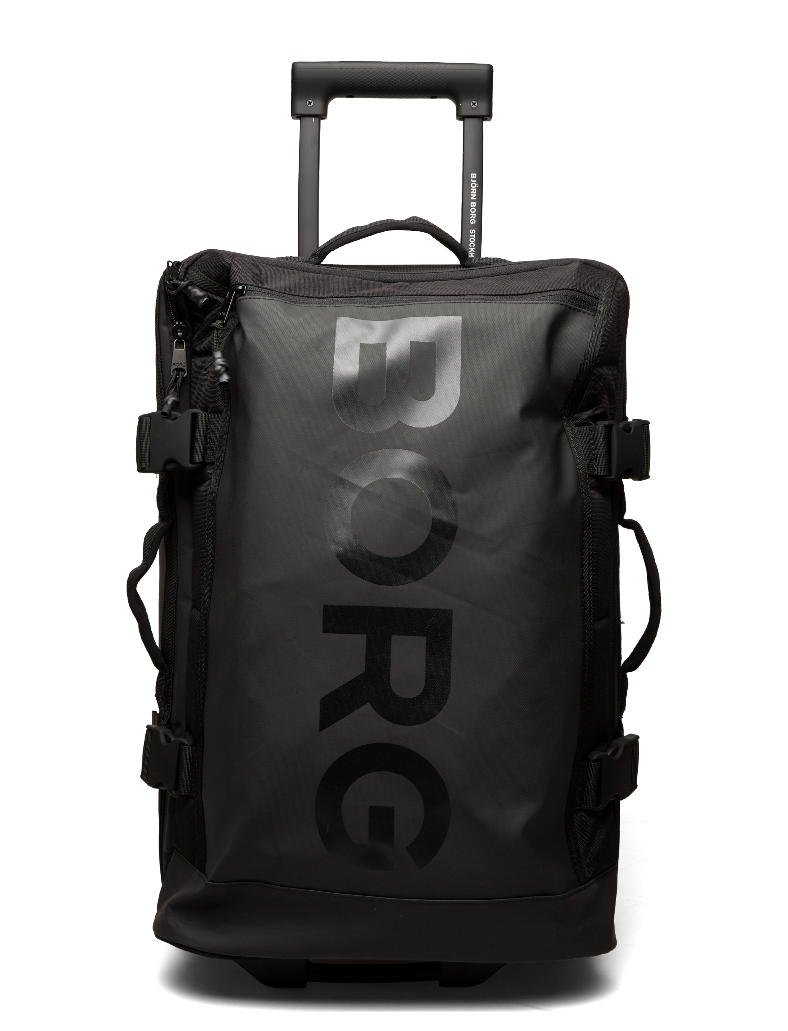 Björn Borg Travel Trolley S 50L, One Size, Black, Tasker > Kufferter, Herre