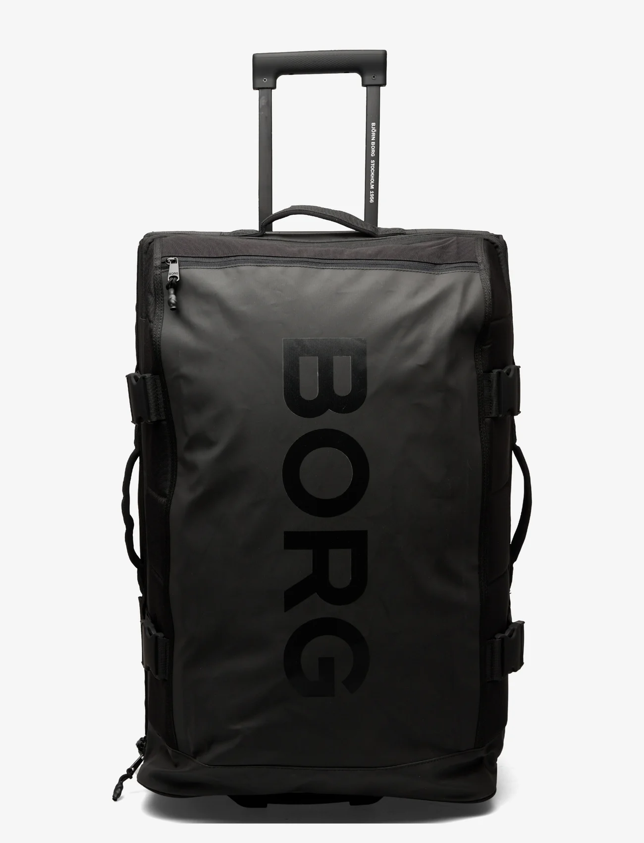 Björn Borg - TRAVEL TROLLEY L - suitcases - black beauty - 0
