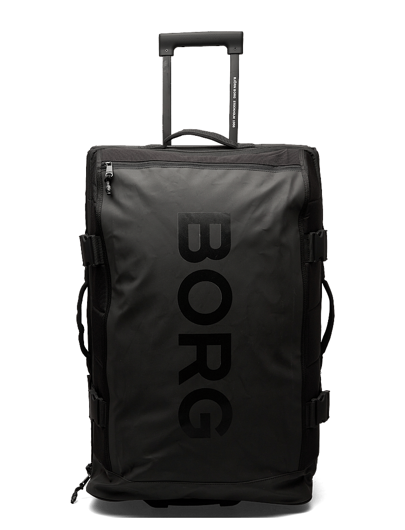 Björn Borg - TRAVEL TROLLEY L - suitcases - black beauty - 0