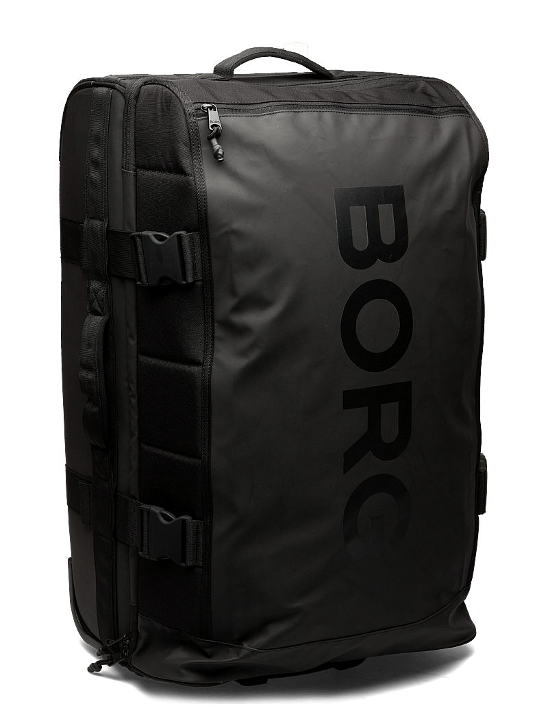 Björn Borg - TRAVEL TROLLEY L - suitcases - black beauty - 2