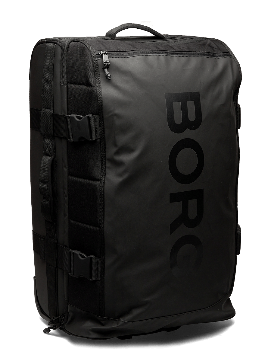 Björn Borg - TRAVEL TROLLEY L 80L - travel bags - black beauty - 2
