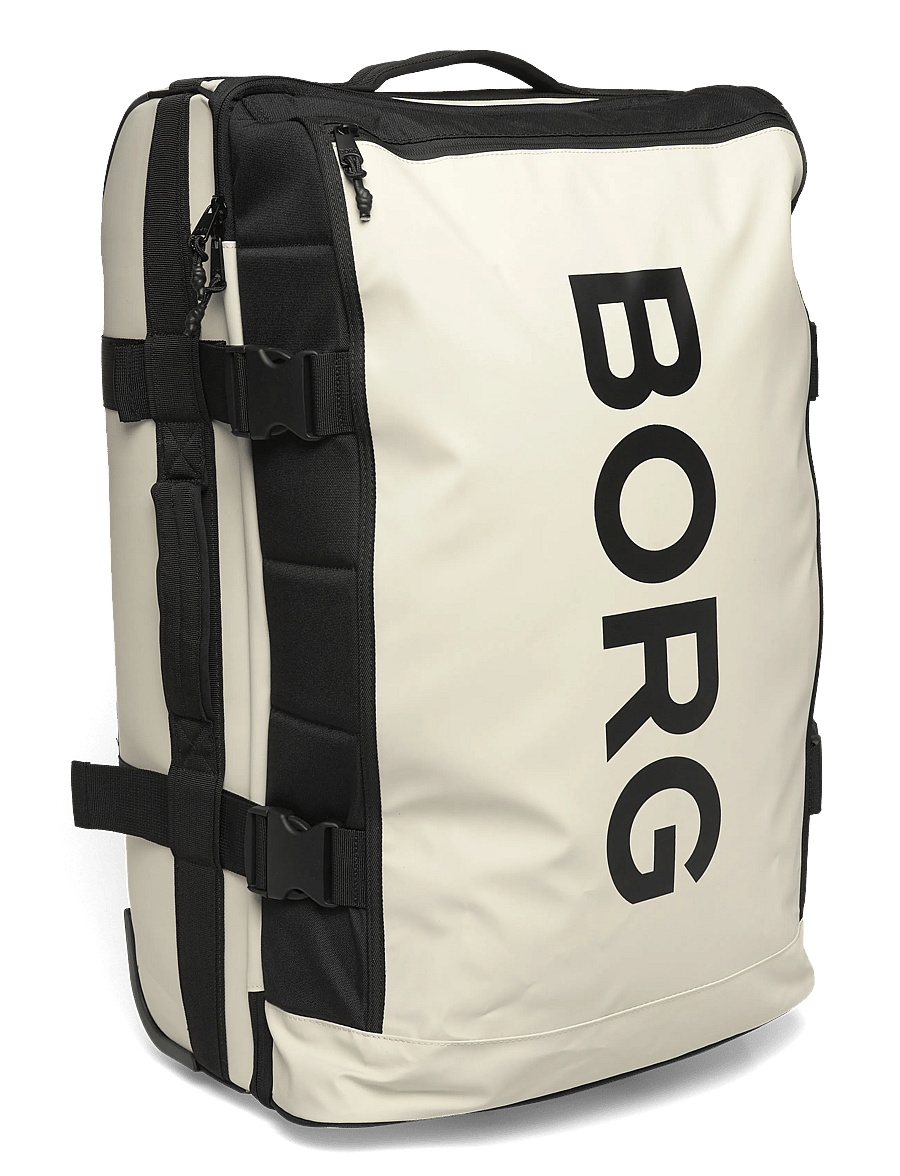Björn Borg - TRAVEL TROLLEY L 80L - resväskor - bone white - 2