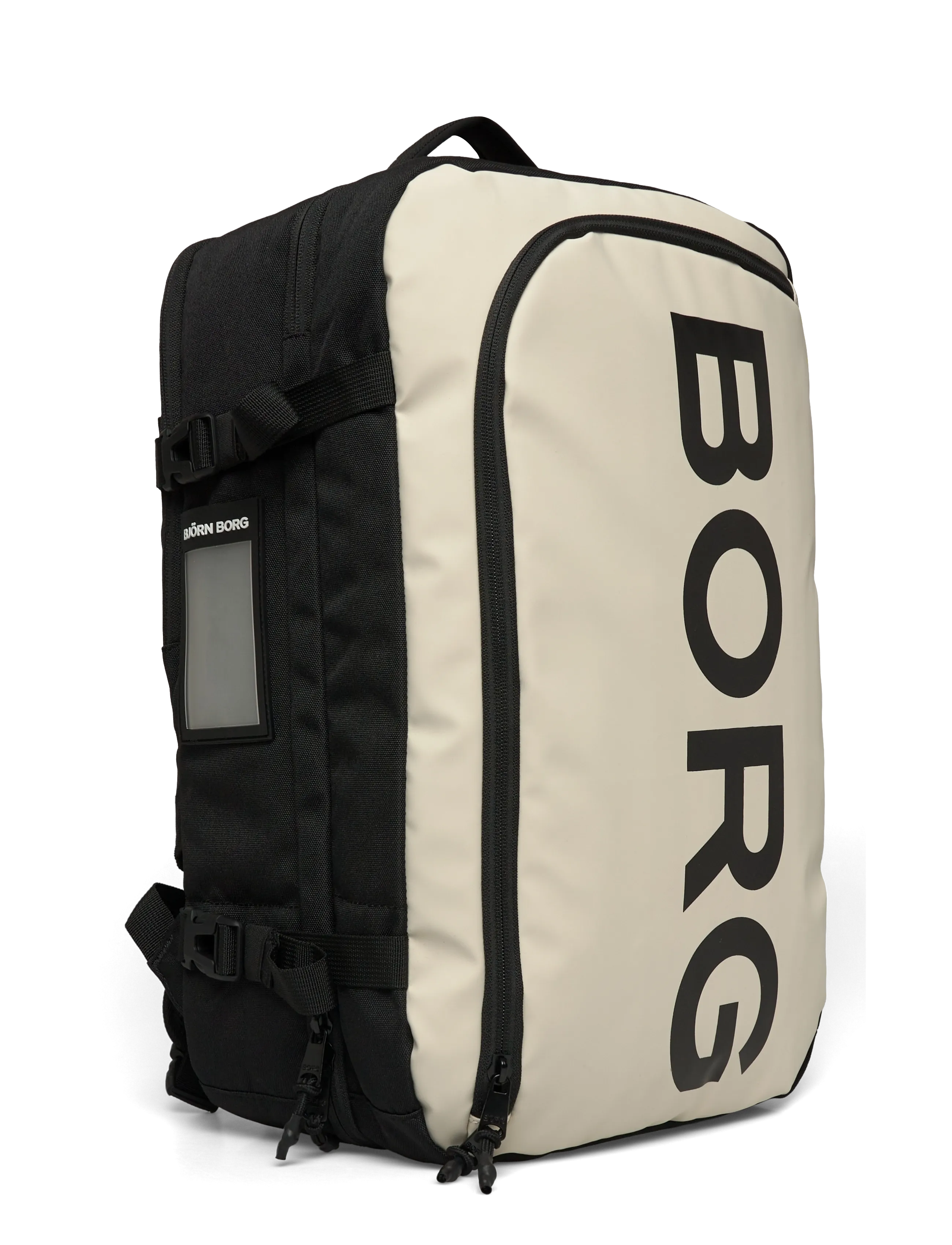 Björn Borg - TRAVEL BACKPACK L 35L - treenireput - bone white - 2