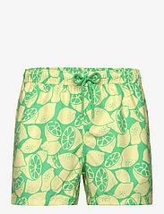 Björn Borg - BORG PRINT SWIM SHORTS - uimashortsit - bb limoncello big 2 - 0