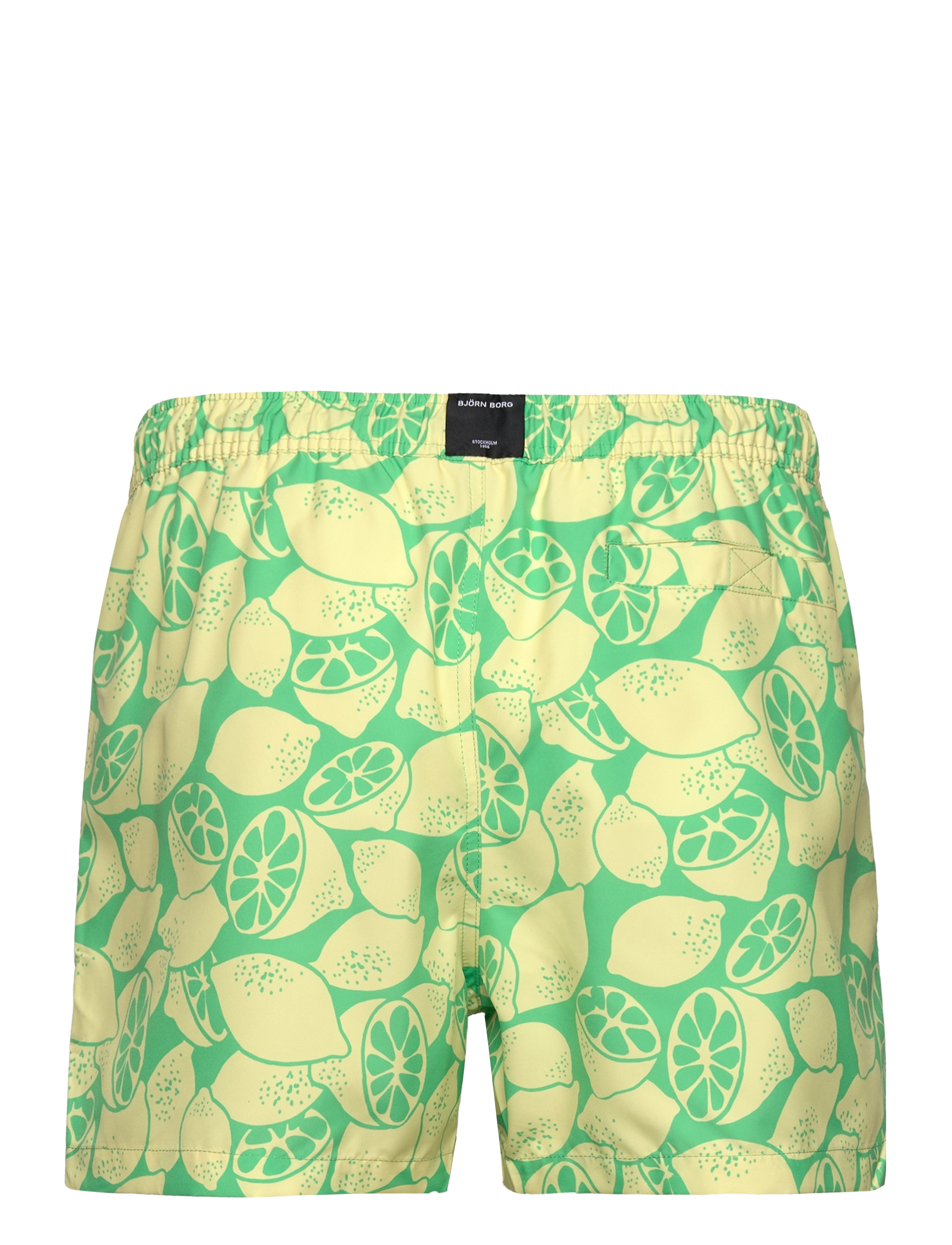 Björn Borg - BORG PRINT SWIM SHORTS - bb limoncello big 2 - 1