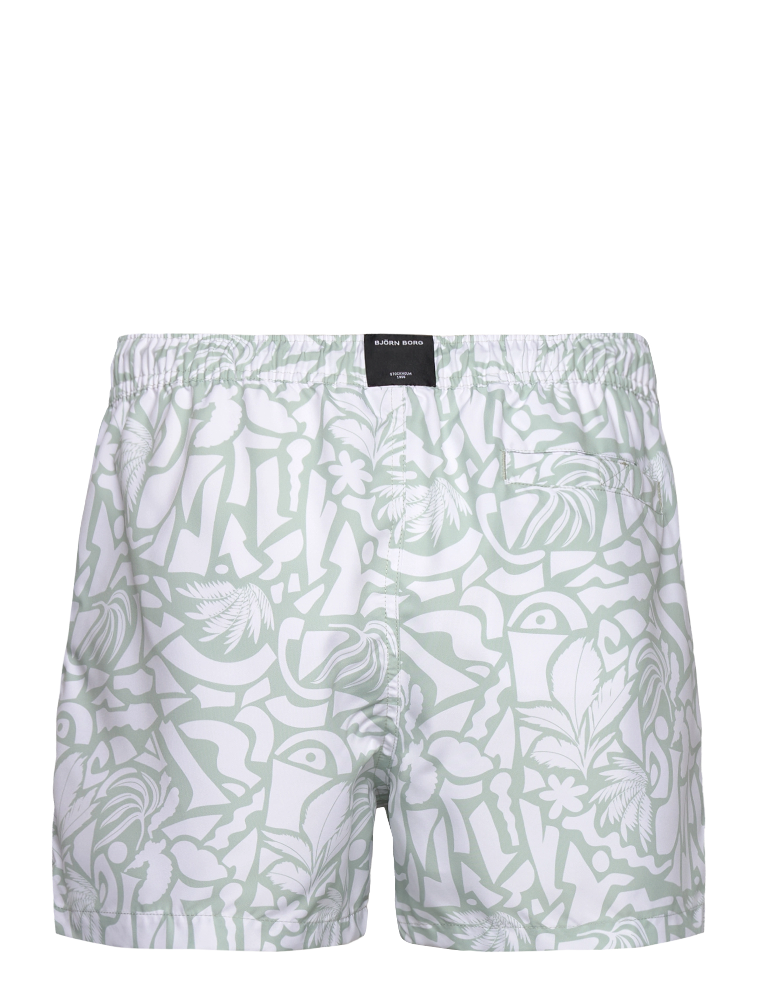 Björn Borg - BORG PRINT SWIM SHORTS - bb vacay big 1 - 1