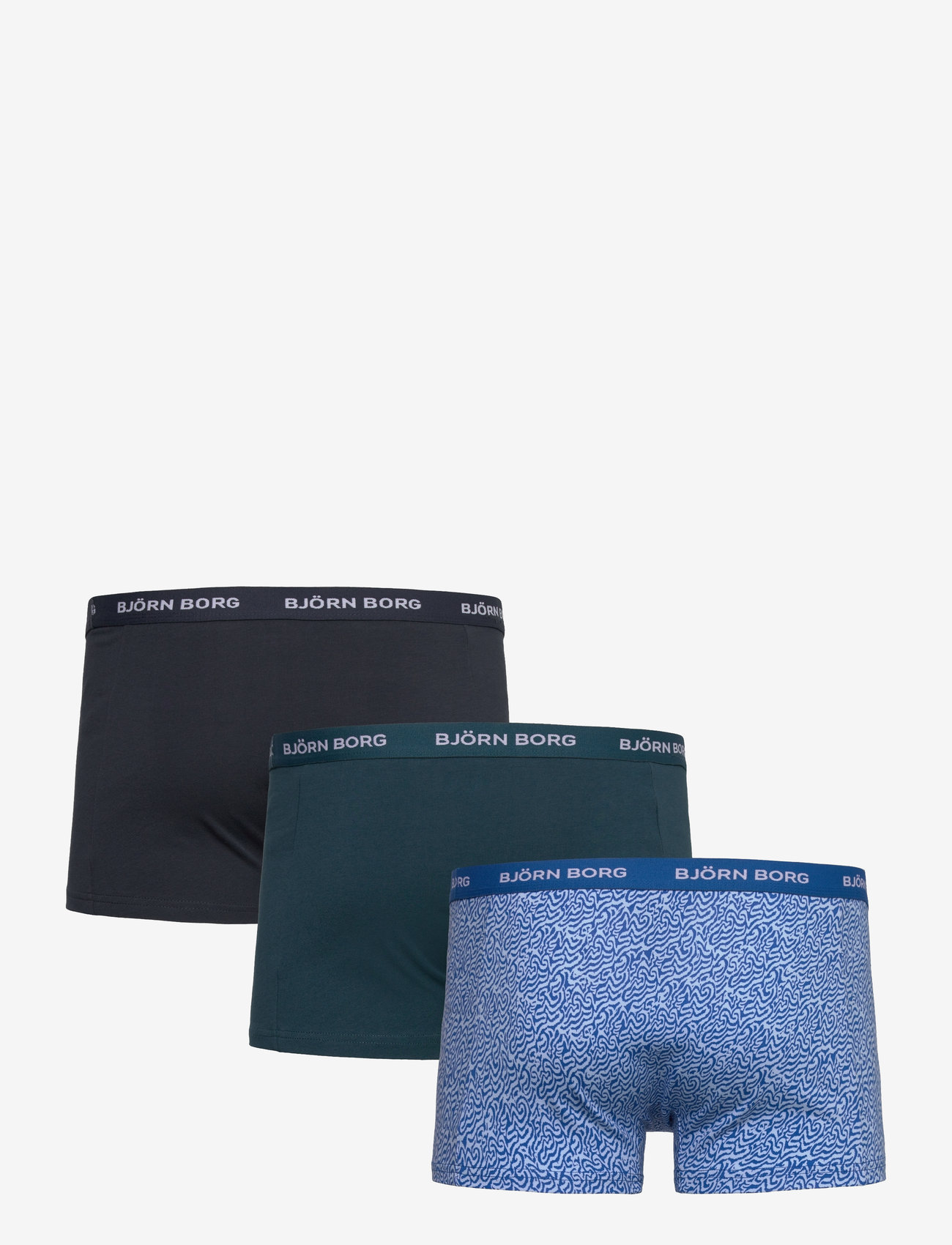 Björn Borg - COTTON STRETCH TRUNK 3p - multipack 2 - 1