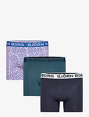 Björn Borg - COTTON STRETCH BOXER 3p - boxer briefs - multipack 8 - 0