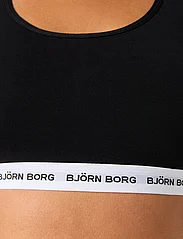 Björn Borg - CORE LOGO SOFT TOP 1p - bralette krūšturi - black beauty - 2
