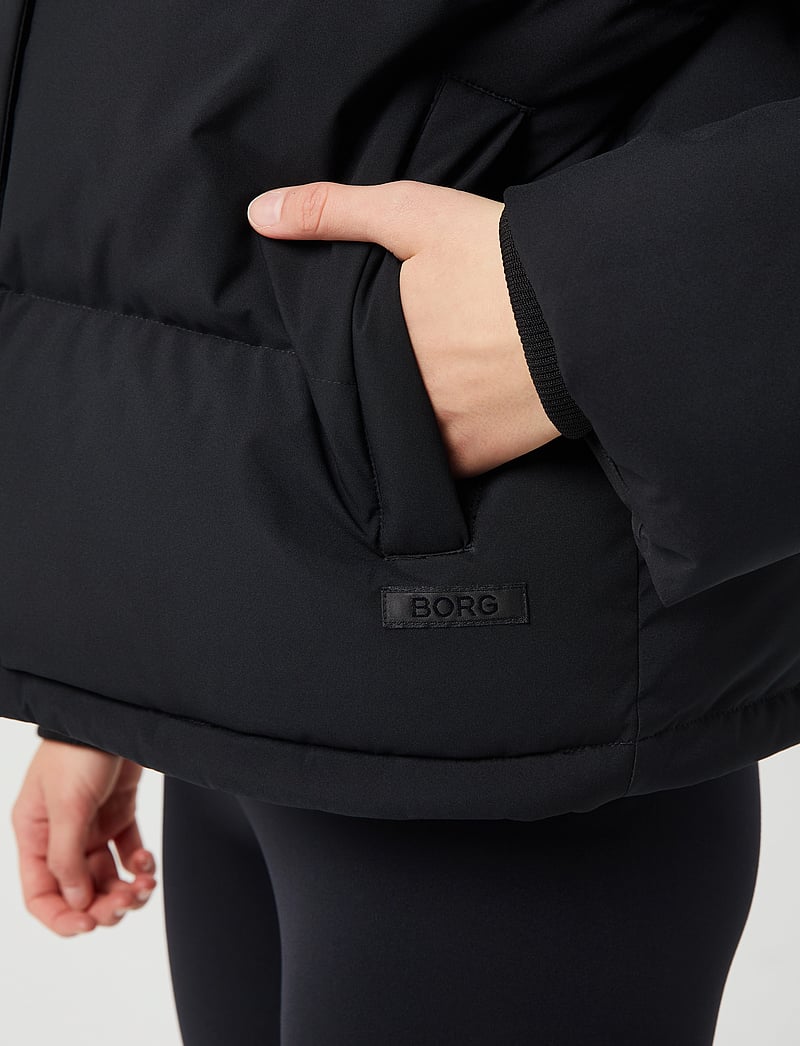 Björn Borg - STUDIO PUFFER JACKET - dunjackor - black beauty - 5