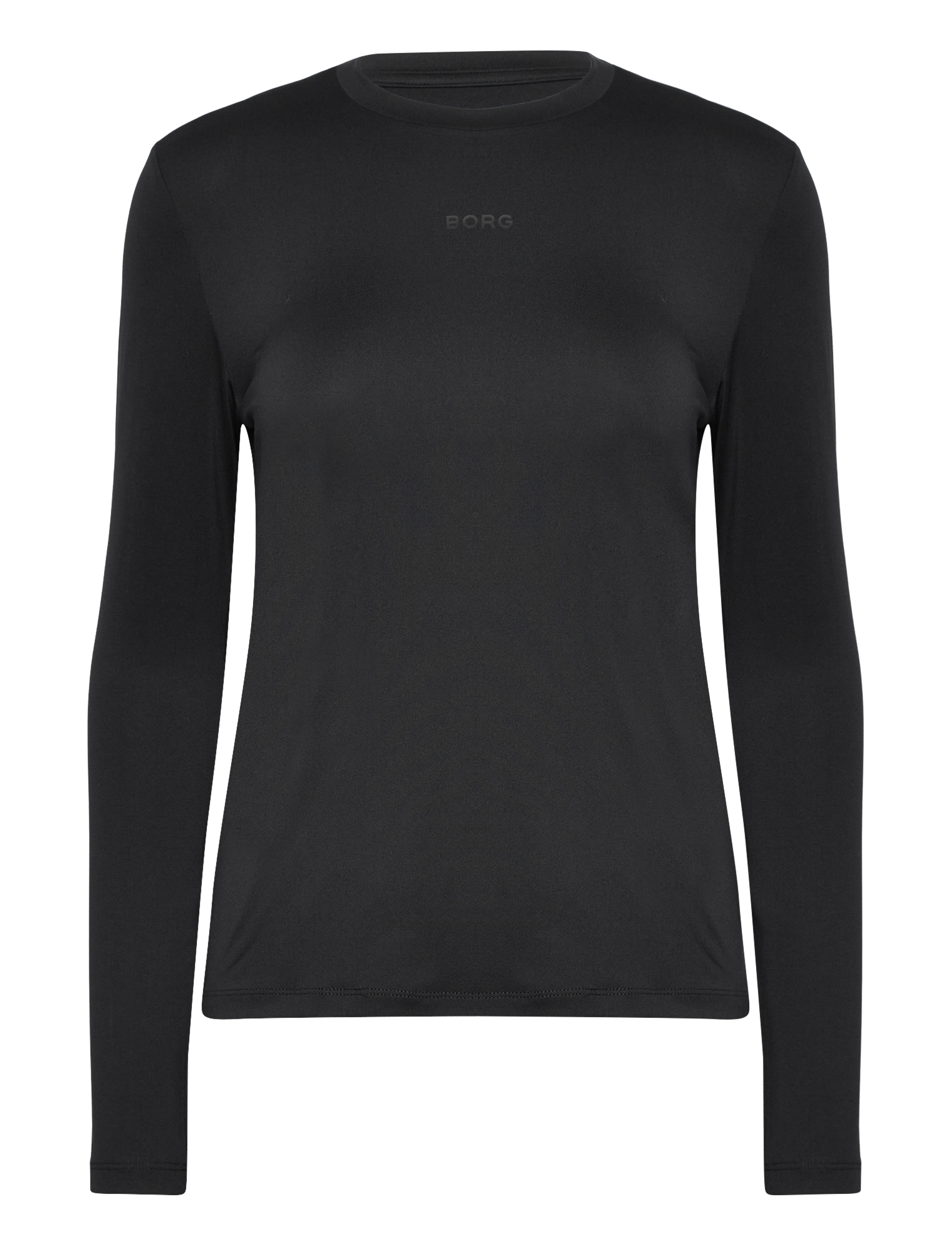 Björn Borg - BORG LONG SLEEVE T-SHIRT - hauts à manches longues - black beauty - 1