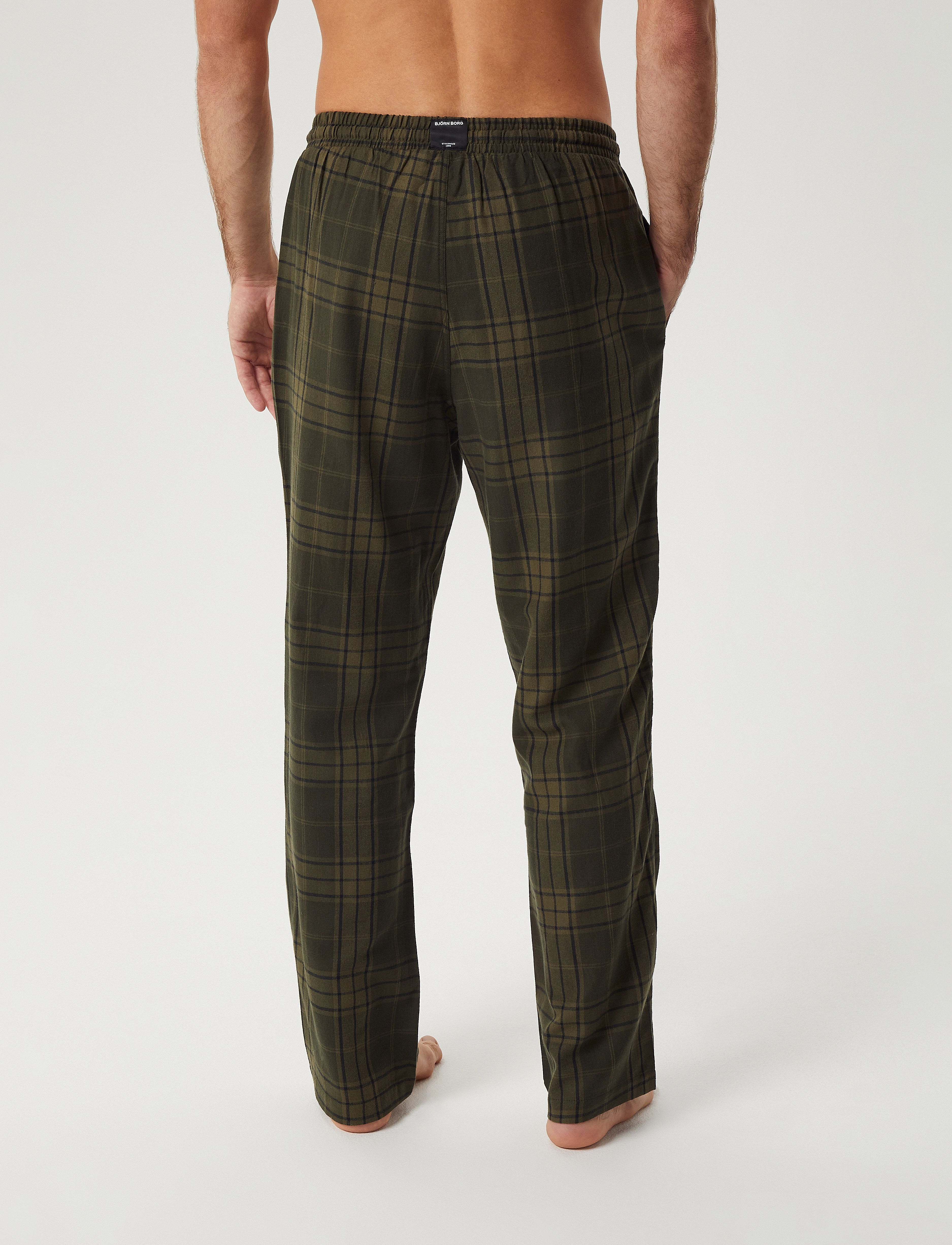 Björn Borg - CORE SOFT FLANNEL PYJAMA PANTS - bb tartan hs 2 - 3