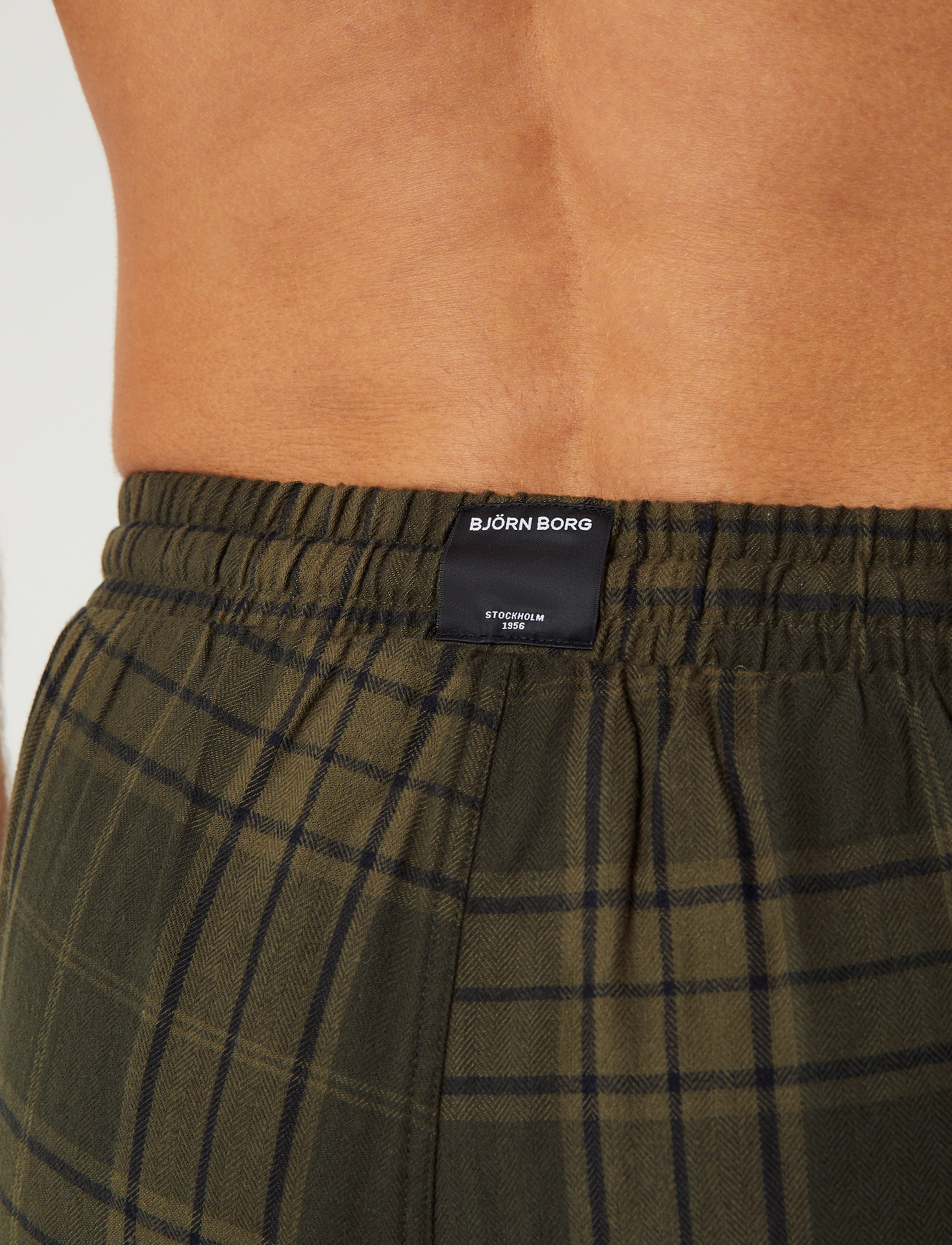 Björn Borg - CORE SOFT FLANNEL PYJAMA PANTS - bb tartan hs 2 - 5