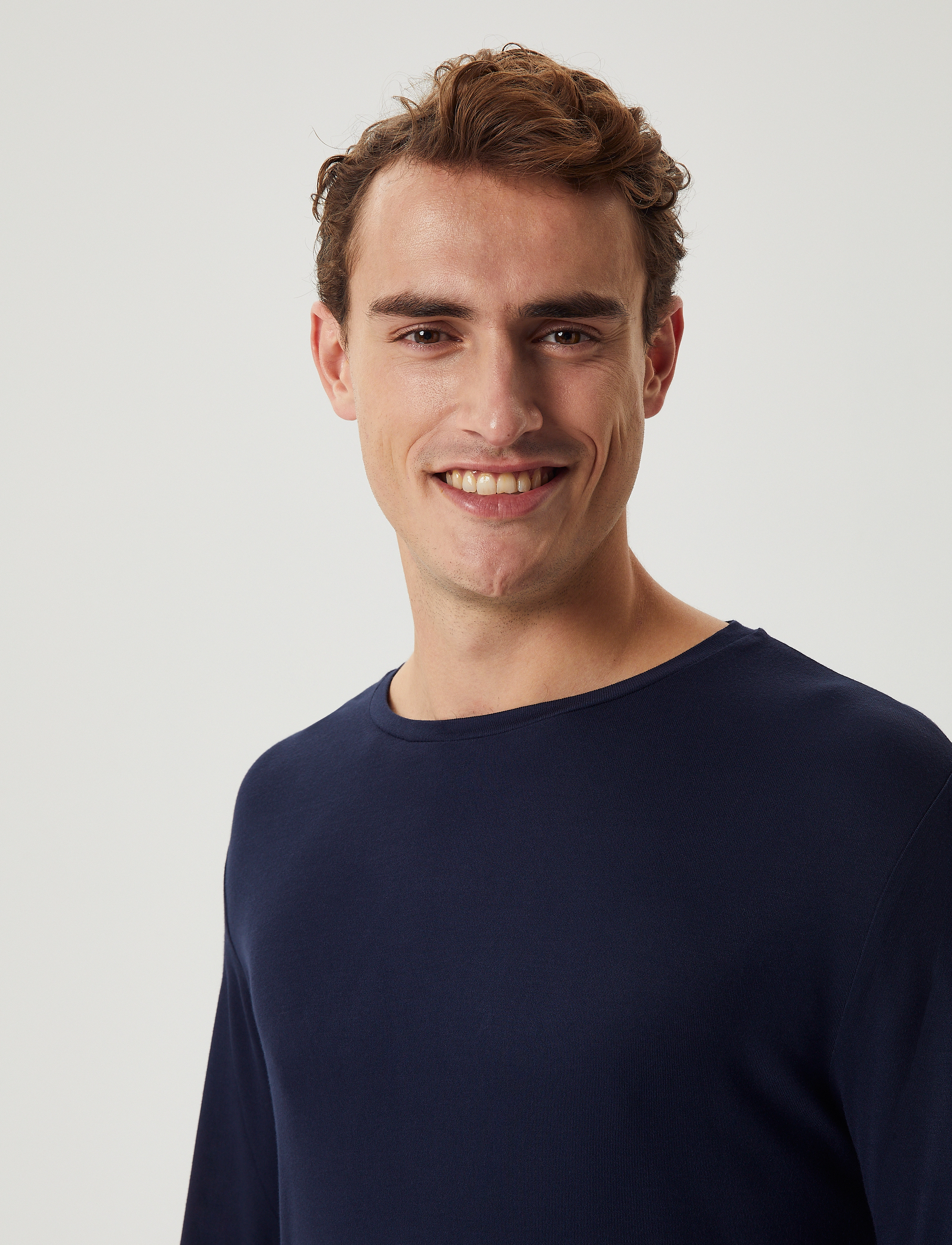 Björn Borg - CORE BAMBOO PYJAMA LONG SLEEVE T-SHIRT - night sky - 5
