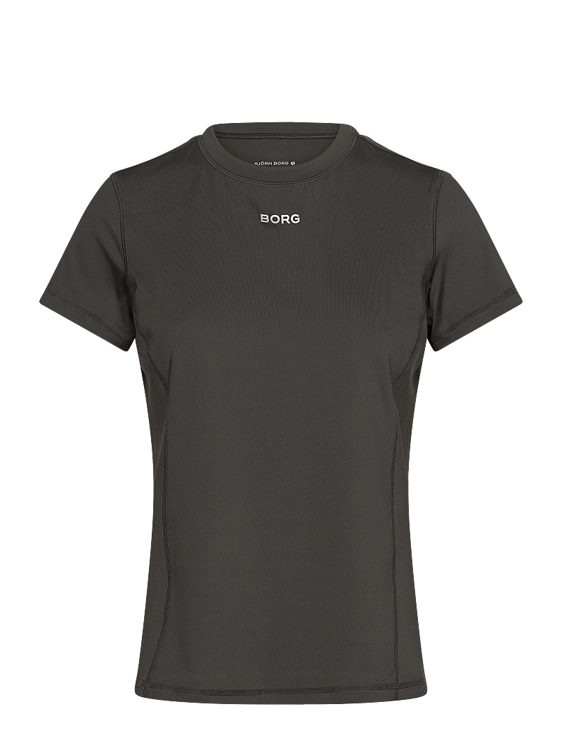 Björn Borg - BORG REFORM SLIM T-SHIRT - t-shirts - peat - 1