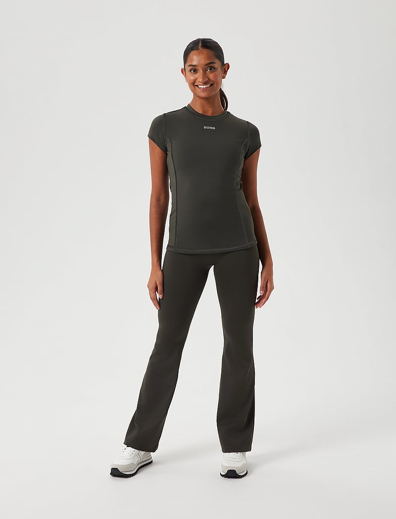 Björn Borg - BORG REFORM SLIM T-SHIRT - t-shirts - peat - 4