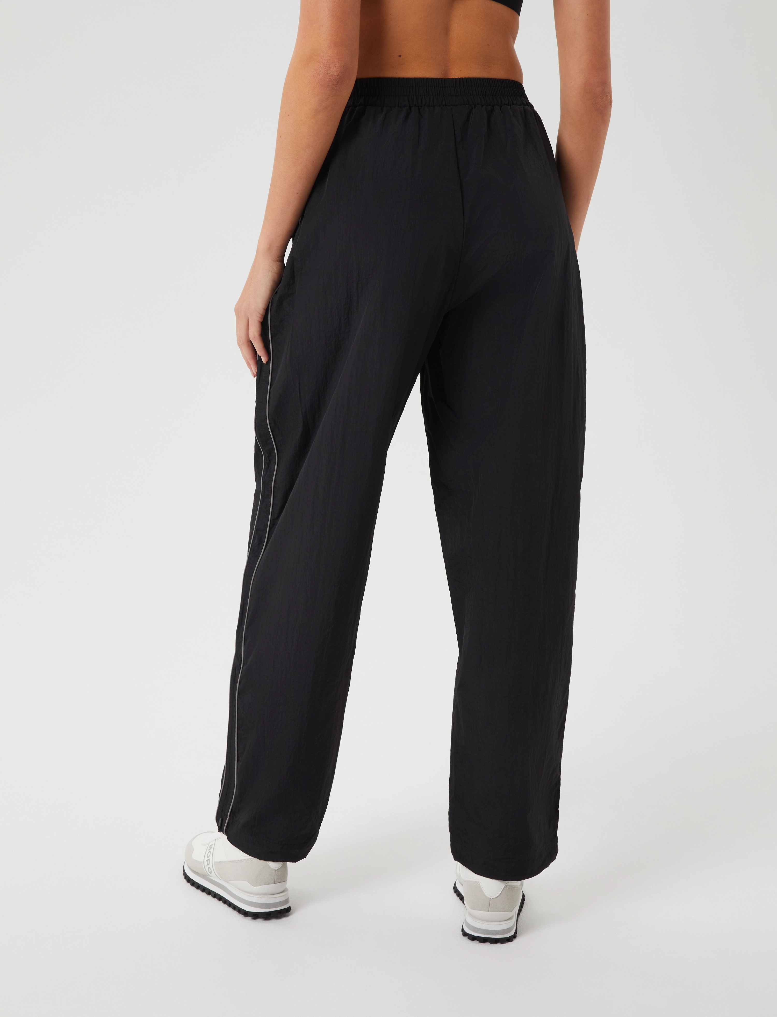 Björn Borg - STUDIO PARACHUTE PANTS - sweatpants - black beauty - 4