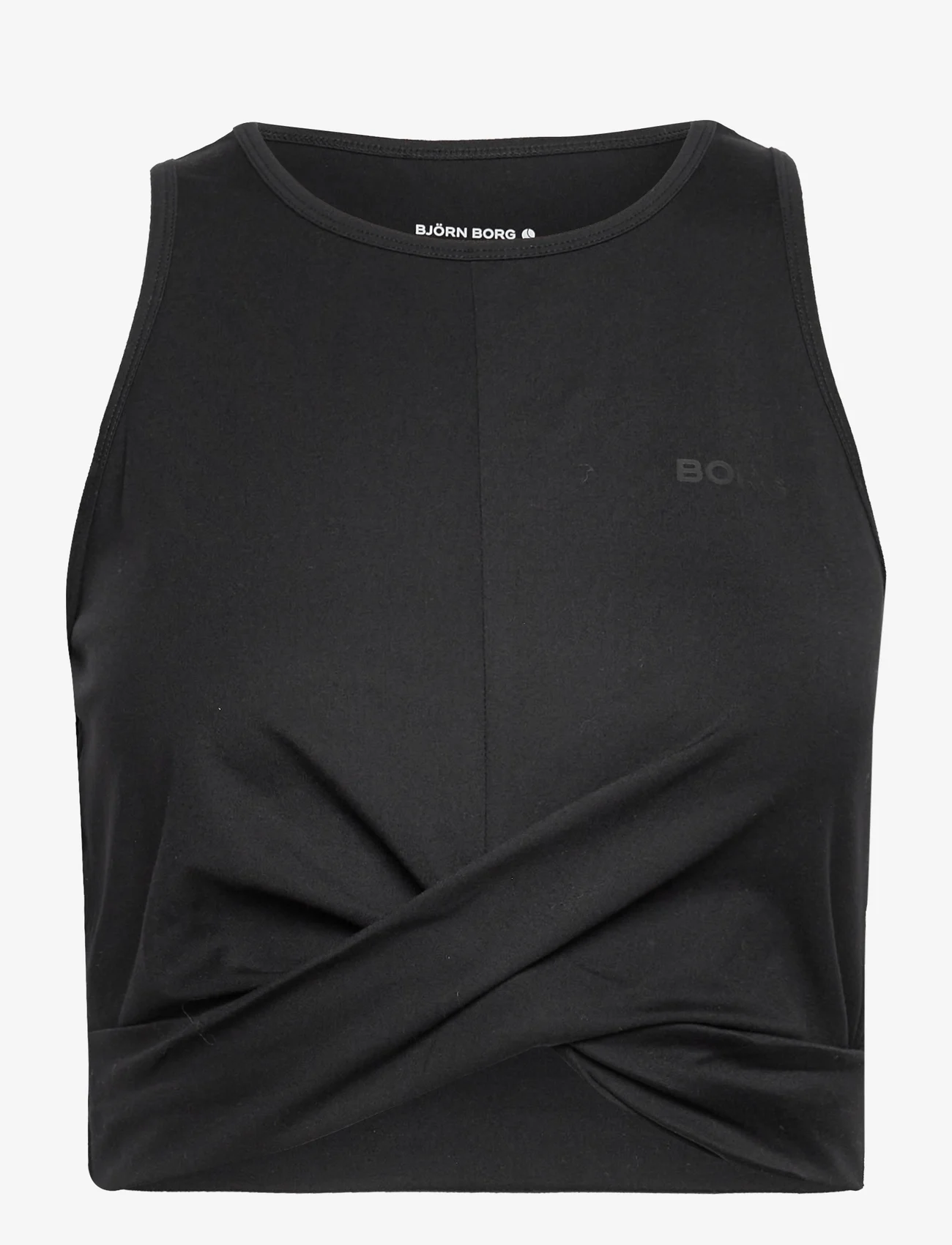 Björn Borg - STUDIO CROSS TANK - t-shirt & tops - black beauty - 0