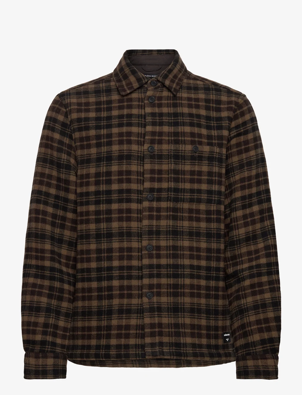 Björn Borg - CENTRE OVERSHIRT - oberteile & t-shirts - bb wool tartan 1 - 0