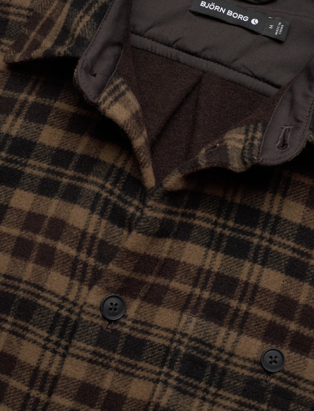 Björn Borg - CENTRE OVERSHIRT - oberteile & t-shirts - bb wool tartan 1 - 2