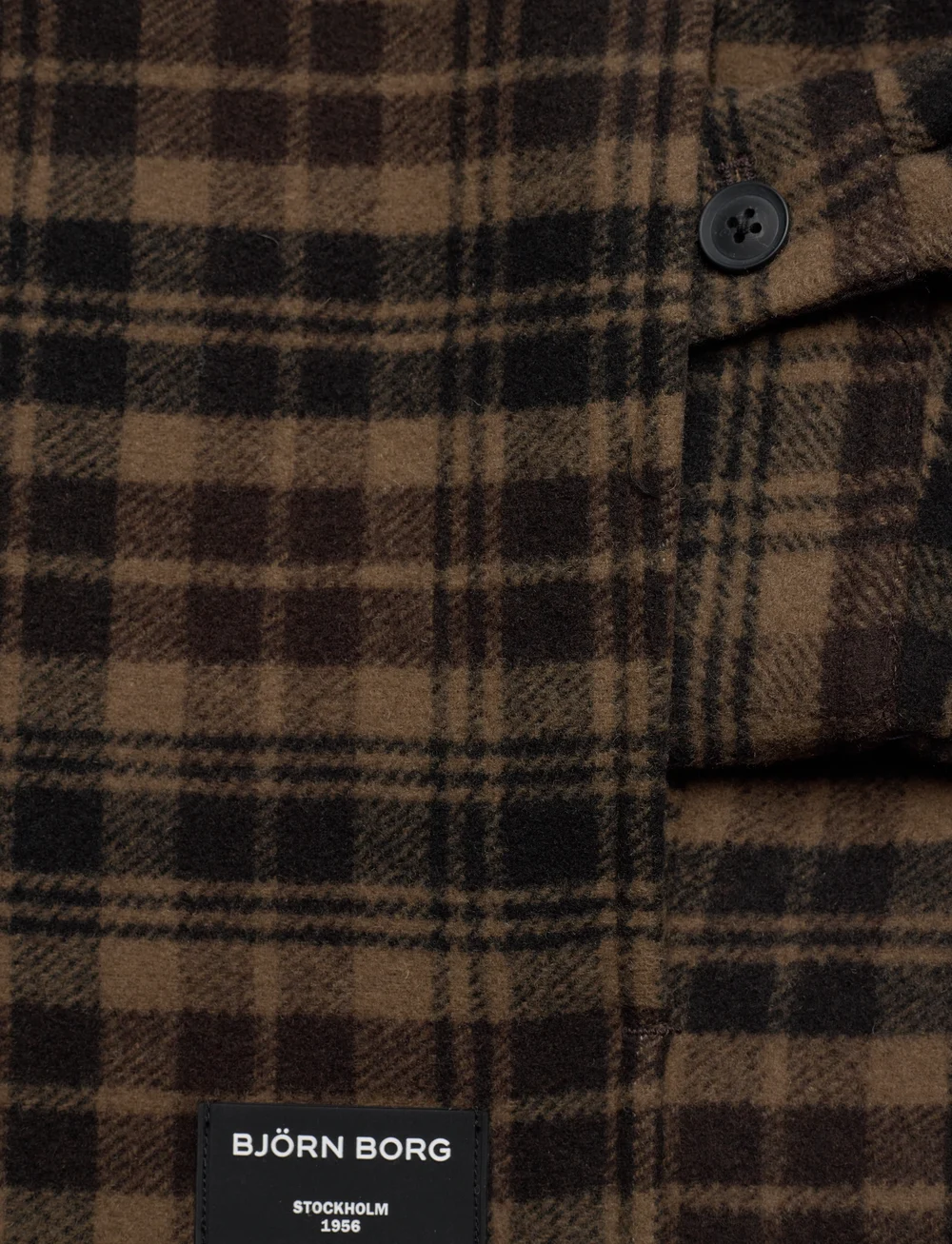 Björn Borg - CENTRE OVERSHIRT - oberteile & t-shirts - bb wool tartan 1 - 3