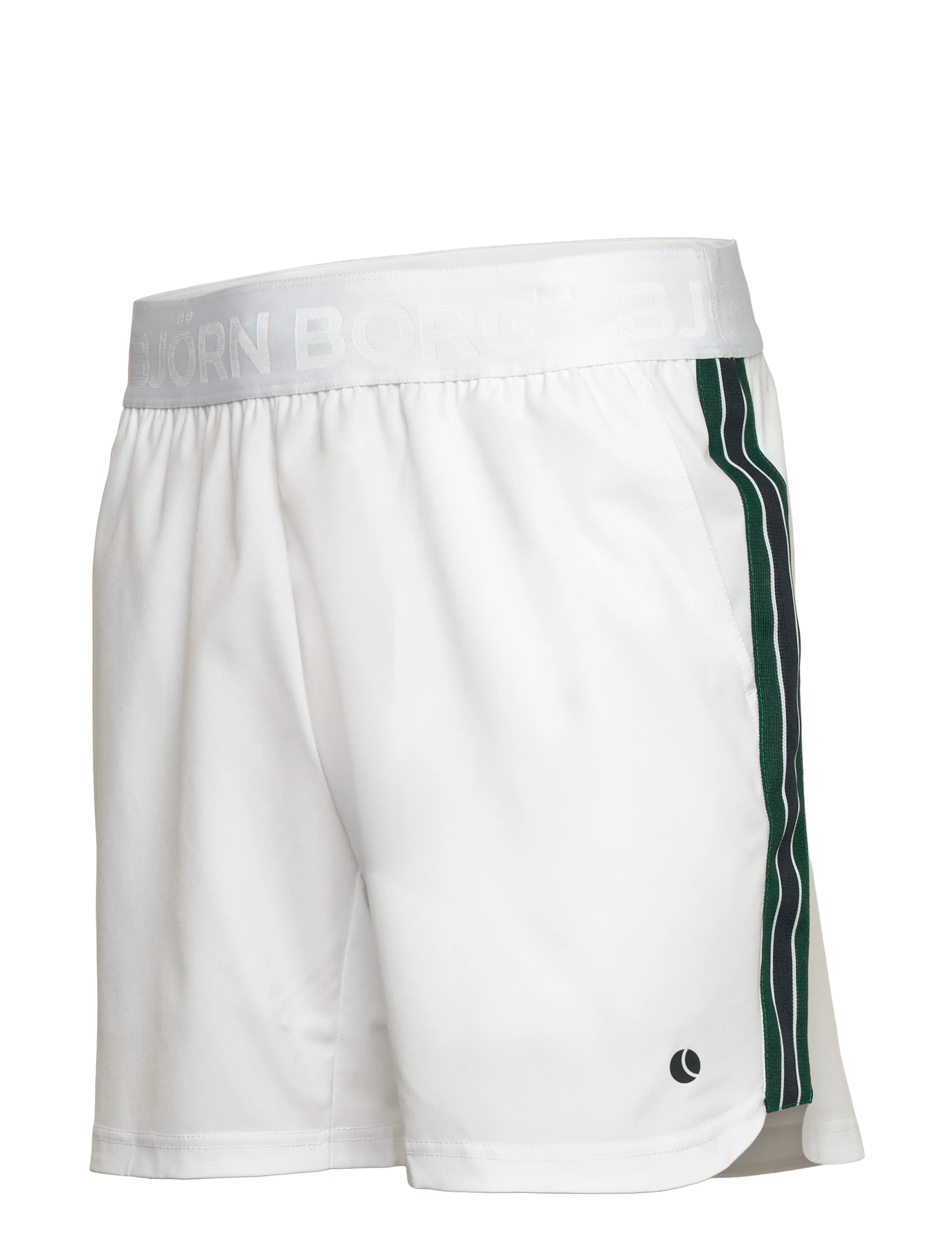 Björn Borg - ACE RETRO 6" SHORTS - lühikesed treeningpüksid - brilliant white - 2
