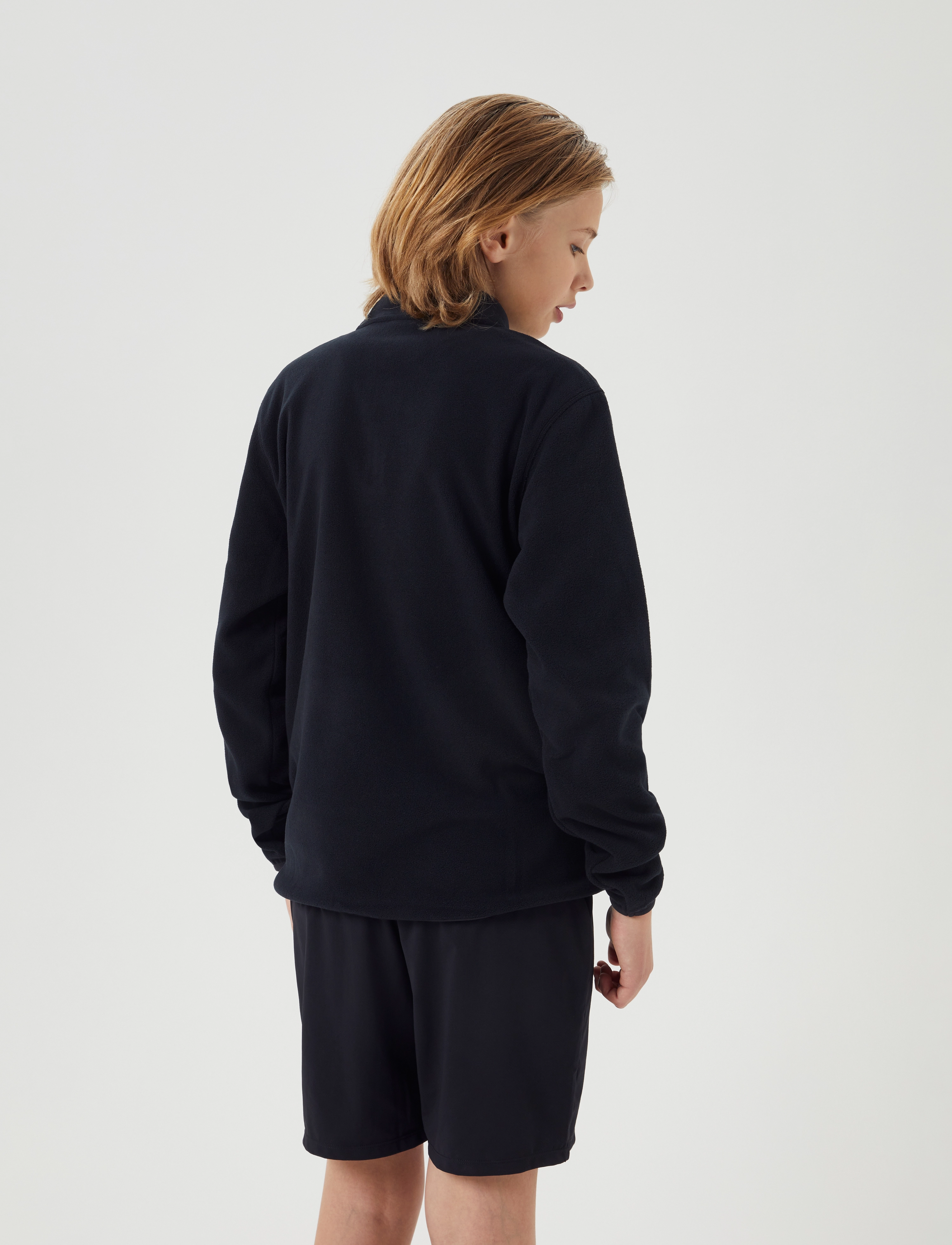 Björn Borg - BORG HALF ZIP FLEECE - black beauty - 3