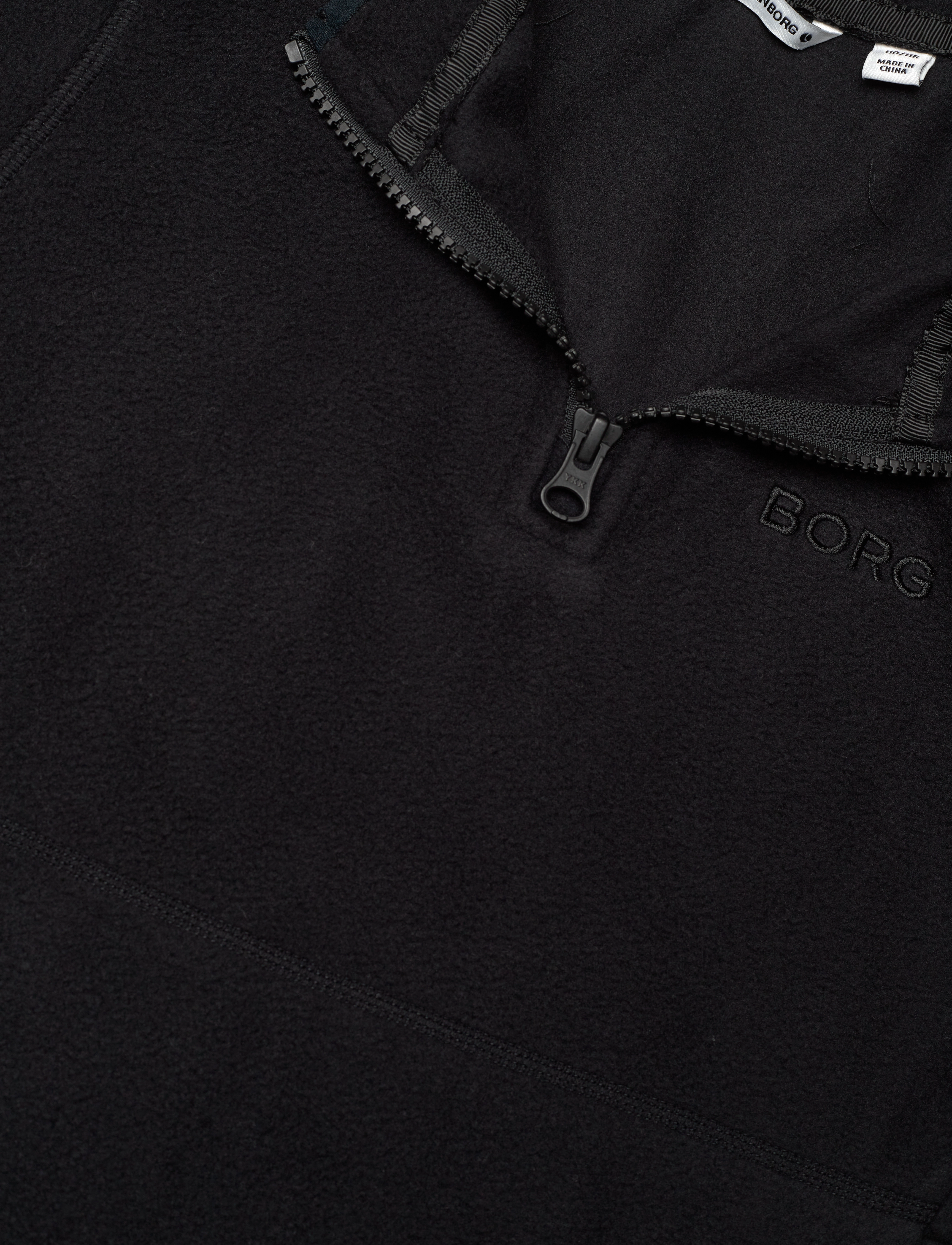 Björn Borg - BORG HALF ZIP FLEECE - black beauty - 3