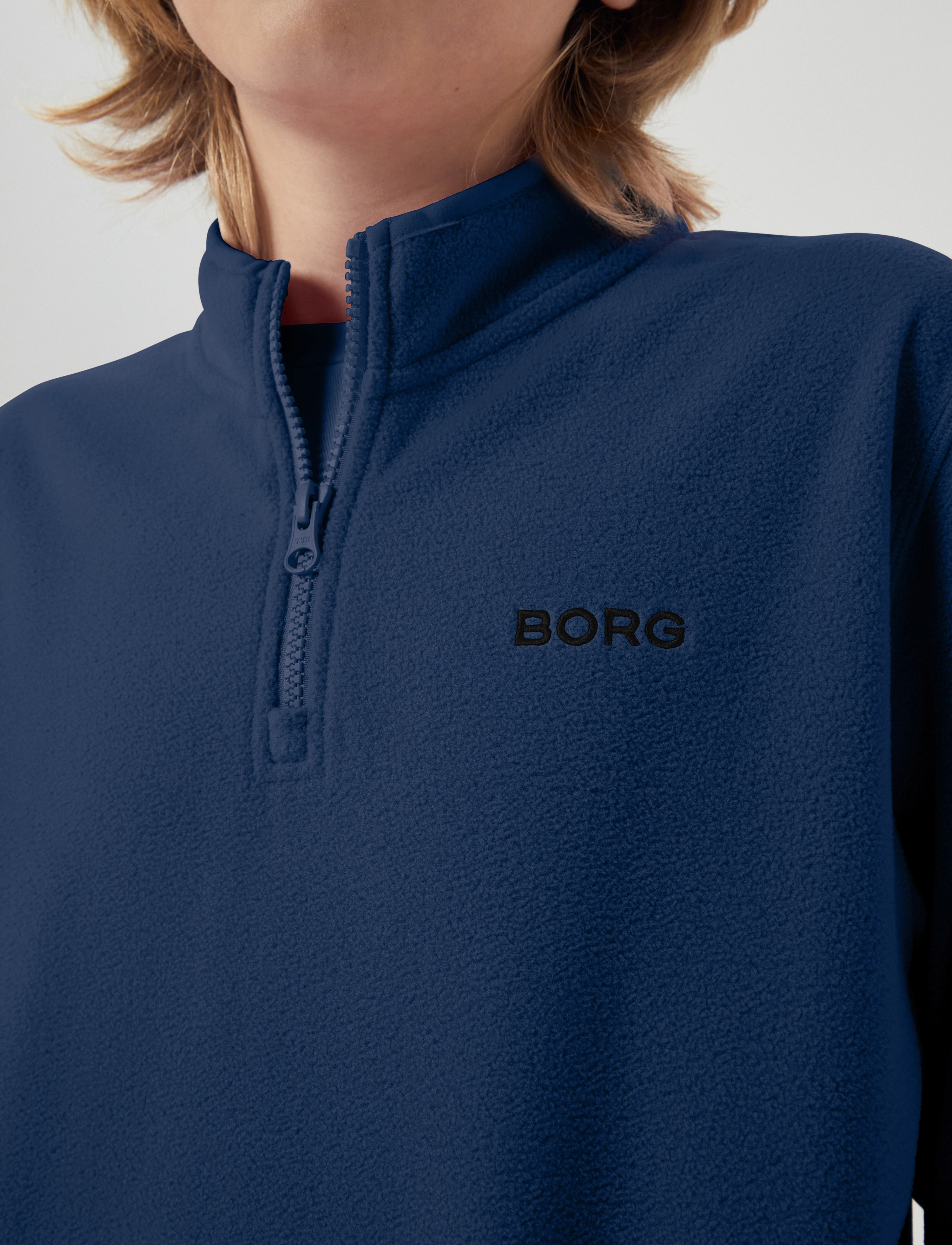 Björn Borg - BORG HALF ZIP FLEECE - blue wing teal - 5