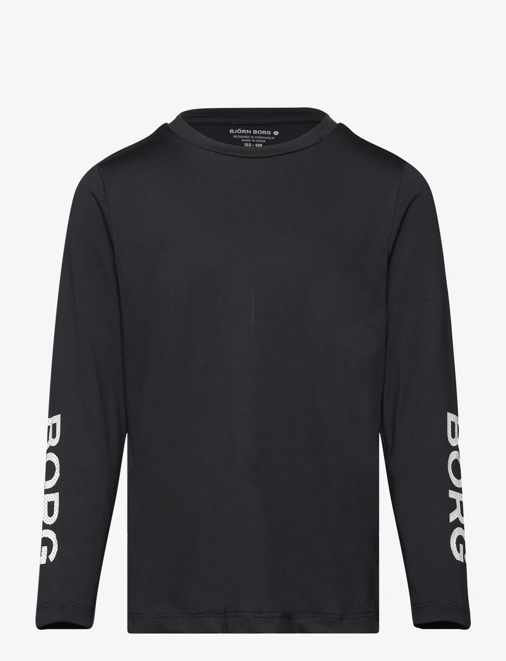 Björn Borg - BORG LONG SLEEVE T-SHIRT - sportstoppe - black beauty - 1