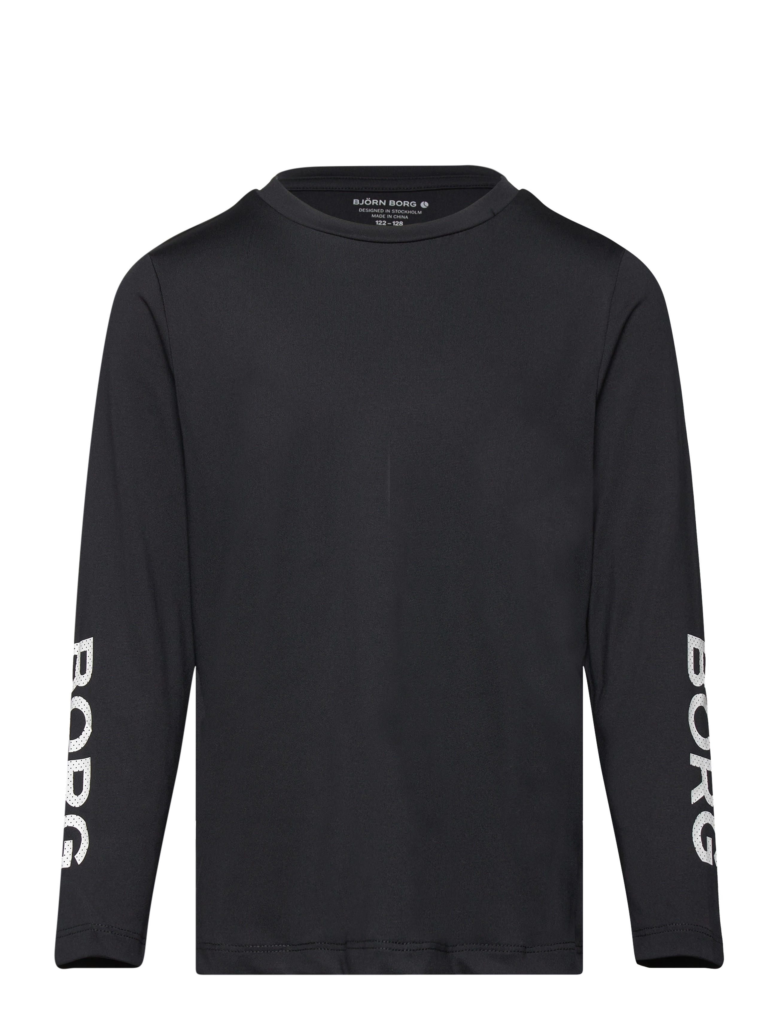 Björn Borg - BORG LONG SLEEVE T-SHIRT - black beauty - 1