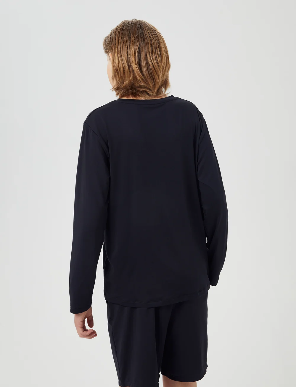 Björn Borg - BORG LONG SLEEVE T-SHIRT - sportstoppe - black beauty - 3