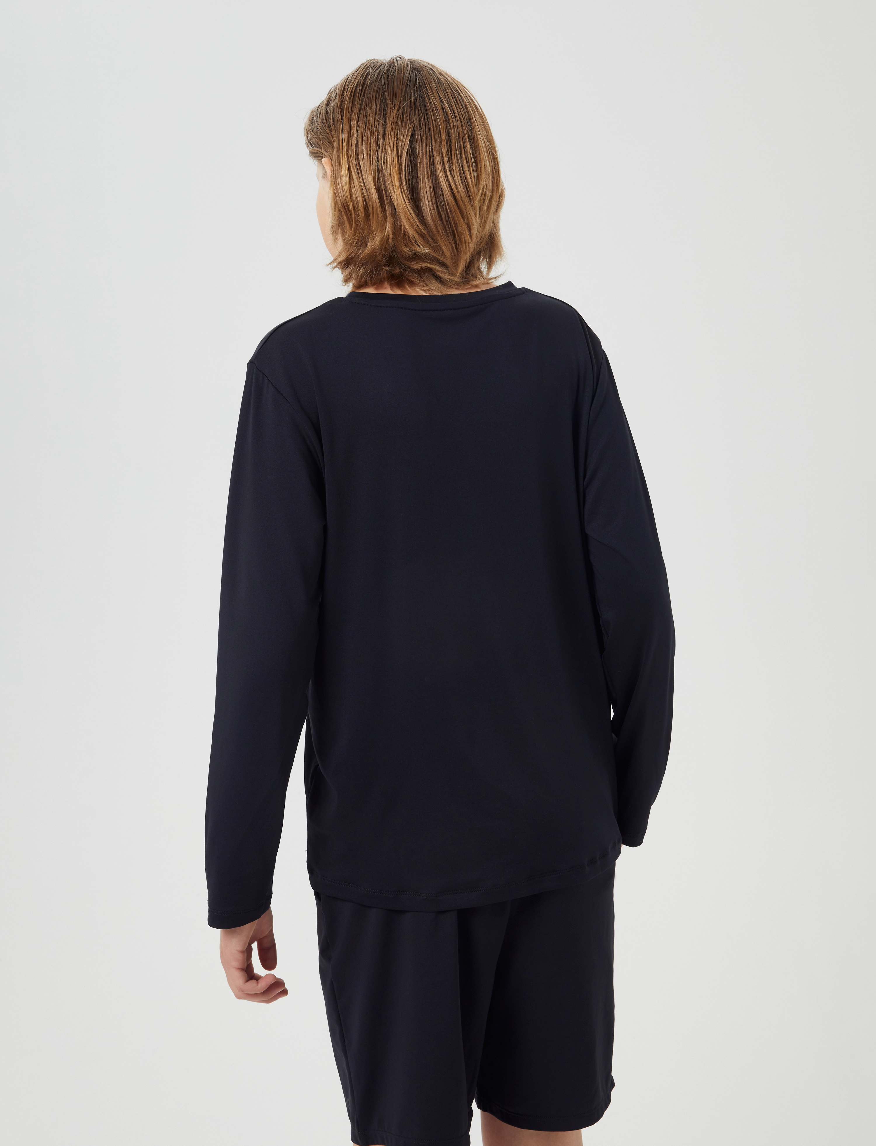 Björn Borg - BORG LONG SLEEVE T-SHIRT - black beauty - 4