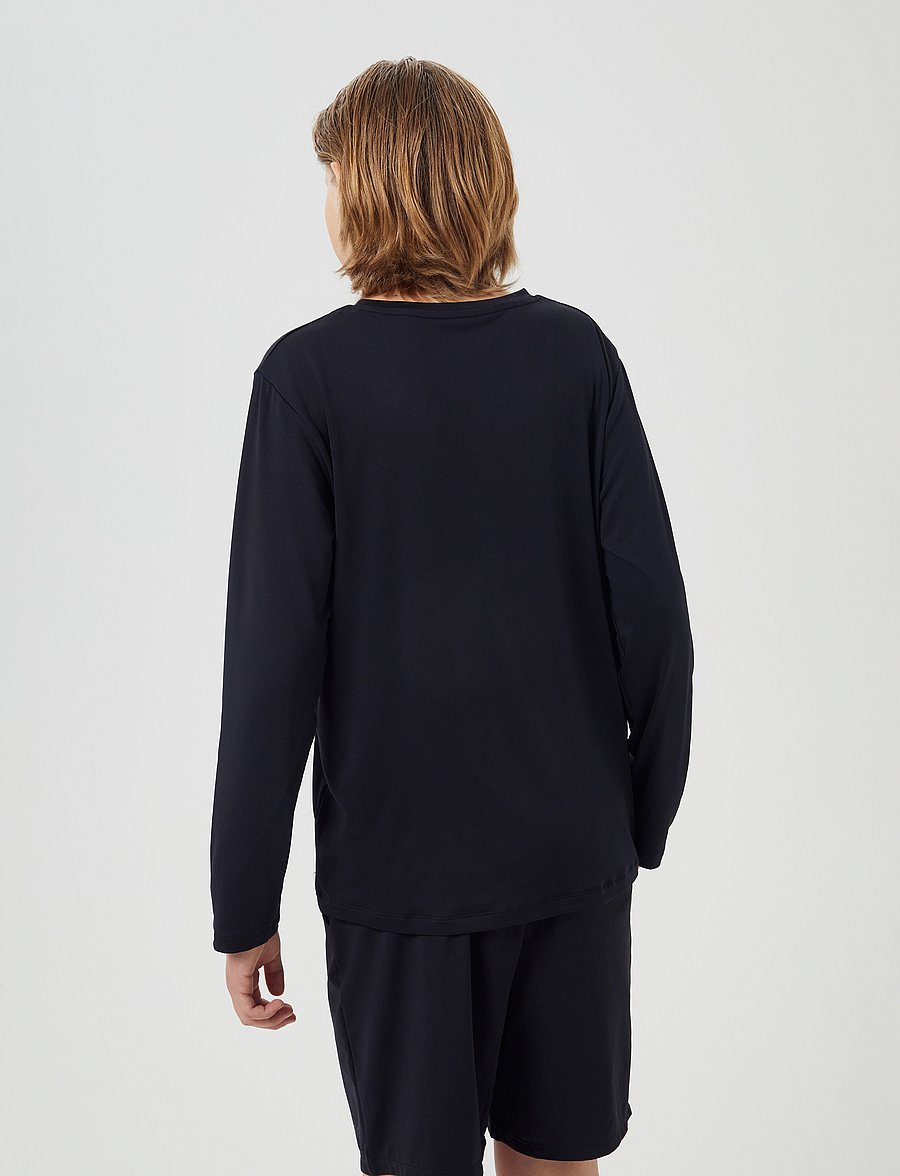 Björn Borg - BORG LONG SLEEVE T-SHIRT - black beauty - 4