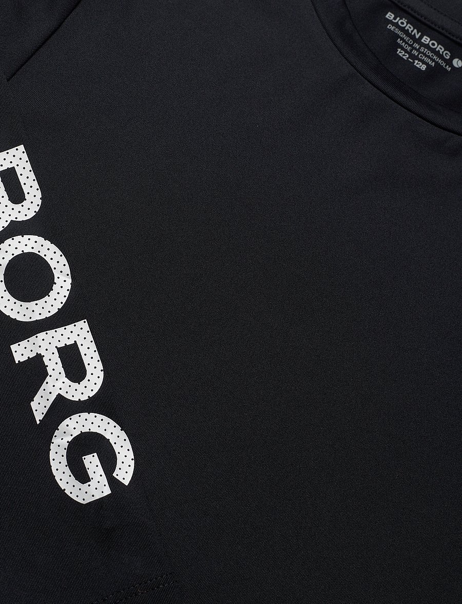 Björn Borg - BORG LONG SLEEVE T-SHIRT - black beauty - 3