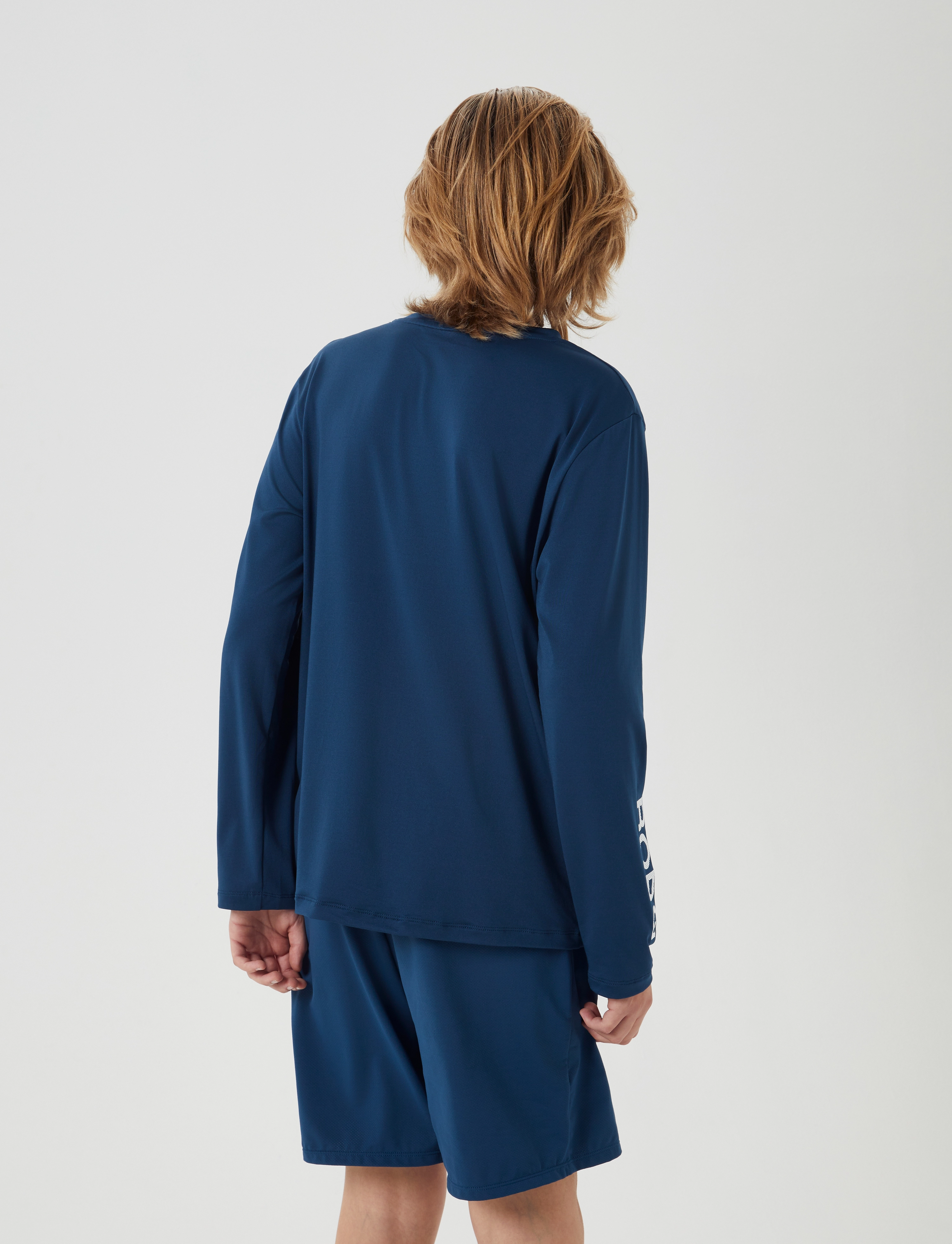 Björn Borg - BORG LONG SLEEVE T-SHIRT - blue wing teal - 3