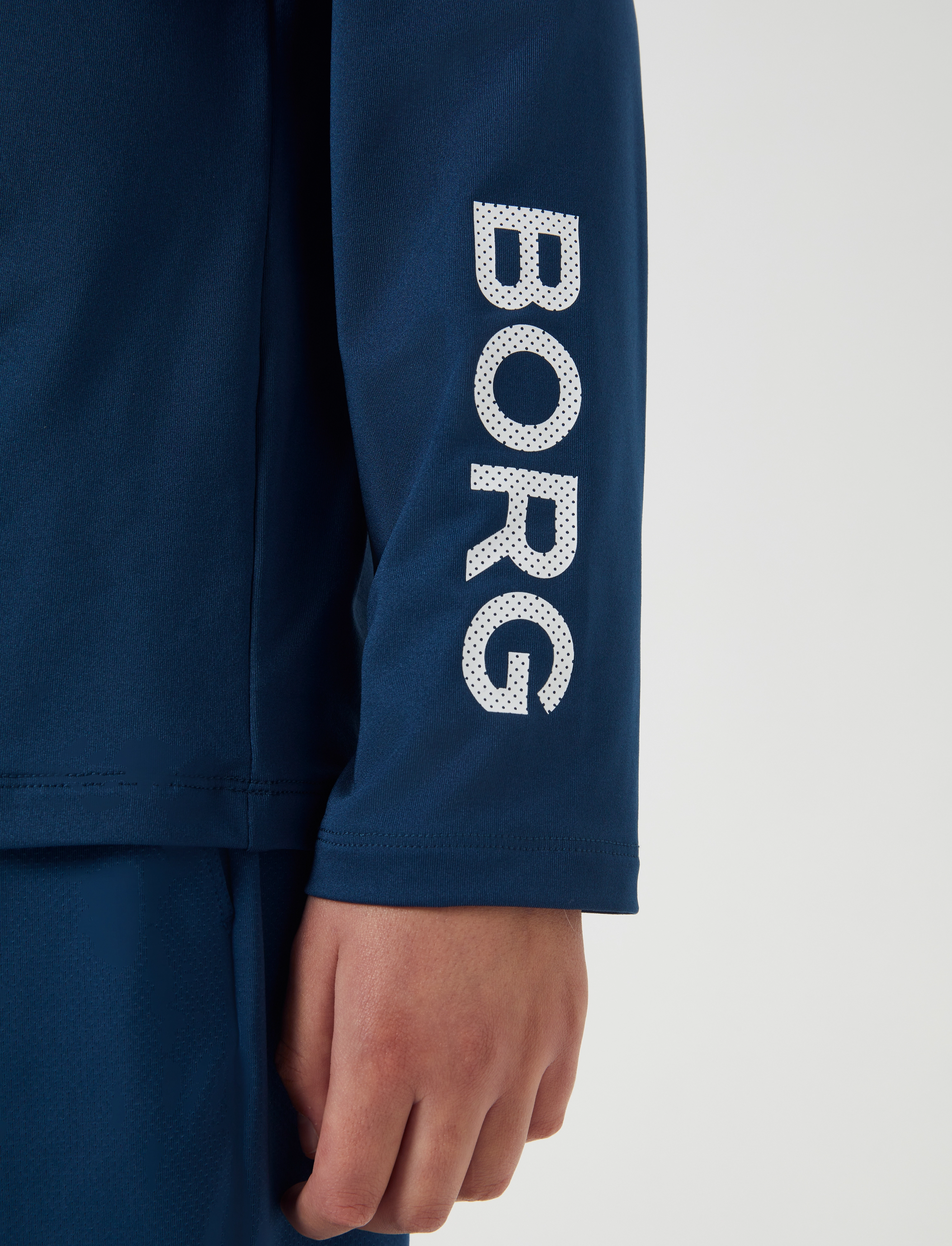 Björn Borg - BORG LONG SLEEVE T-SHIRT - blue wing teal - 5