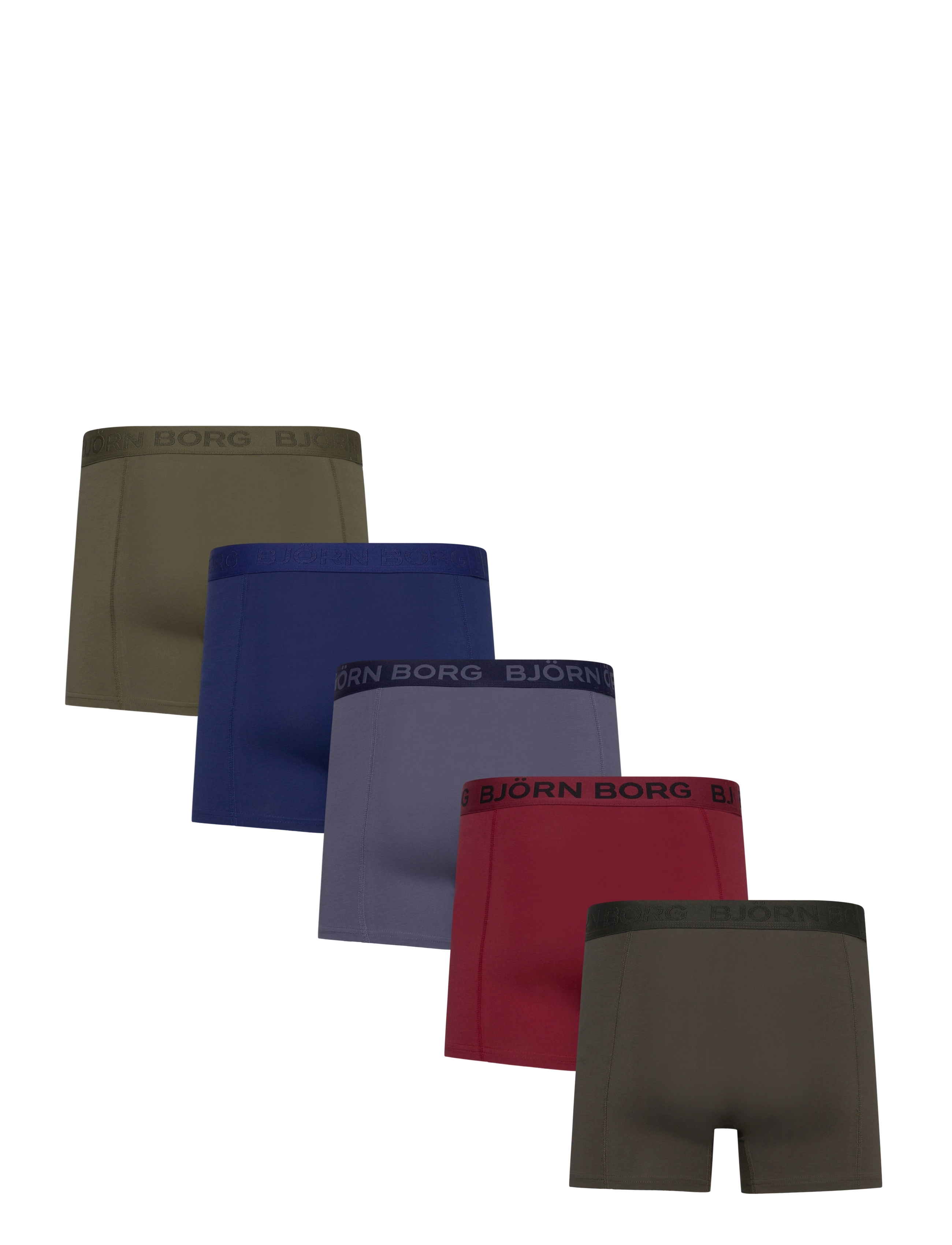 Björn Borg - COTTON STRETCH BOXER 5p - multipack 4 - 1