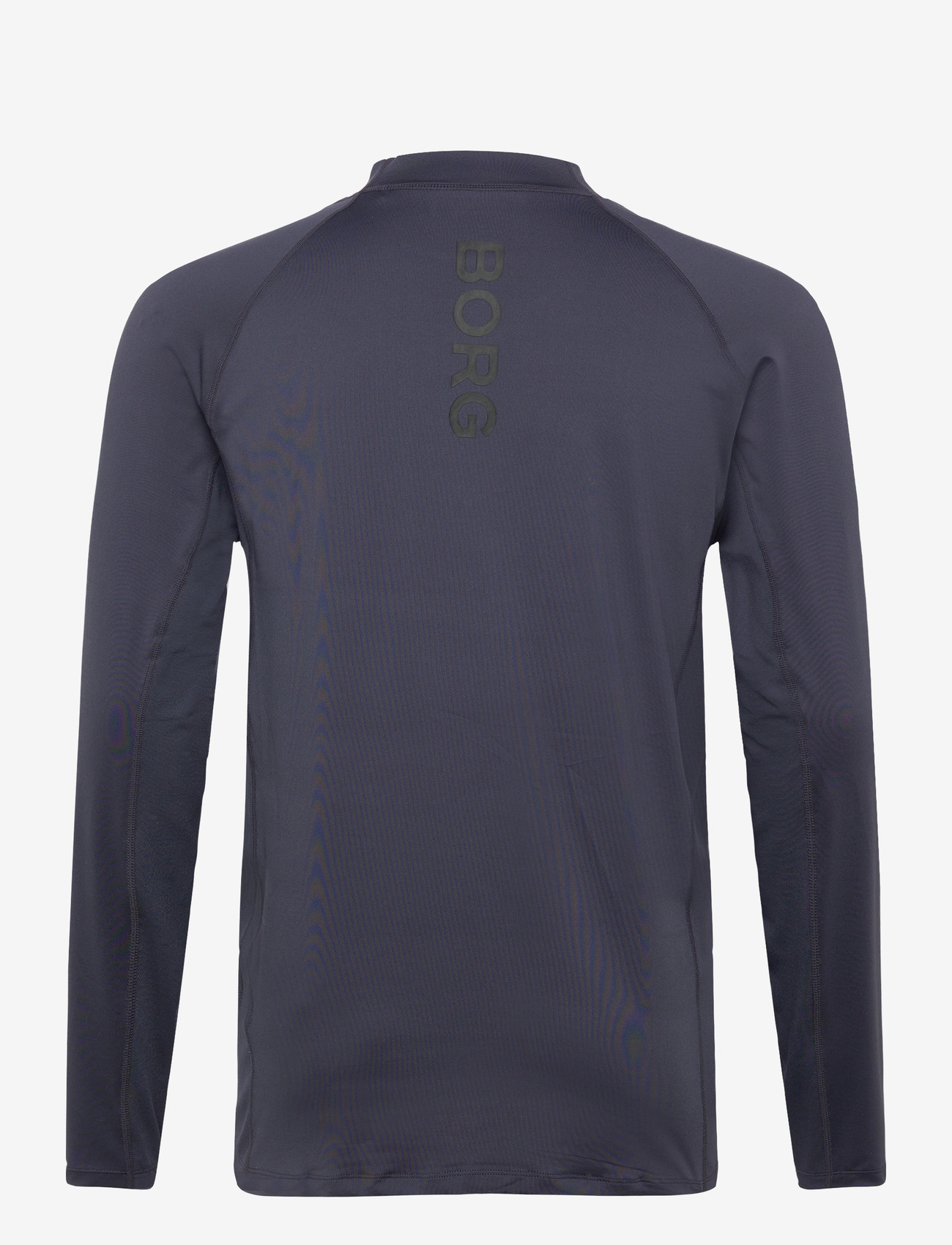 Björn Borg - BORG MOCK NECK LS T-SHIRT - langarmshirts - odyssey gray - 1