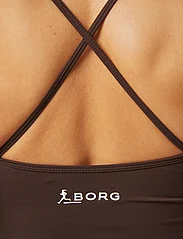 Björn Borg - STUDIO ALICE STRAP TANK - Ärmellose tops - chocolate brown - 8