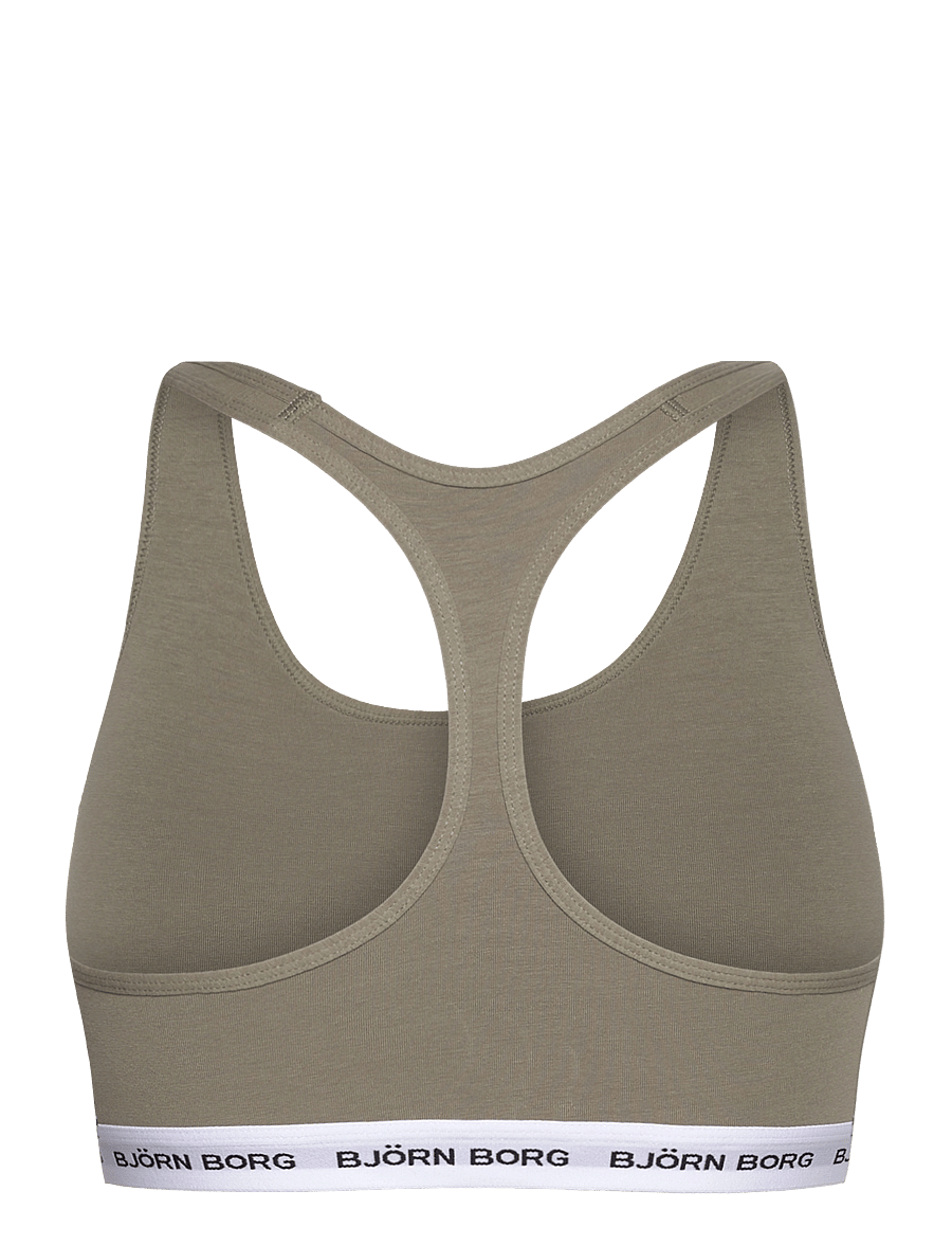 Björn Borg - CORE LOGO SOFT TOP 1p - urheiluliivit - vetiver - 1