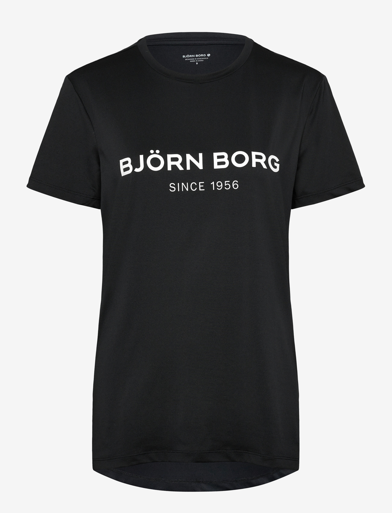Björn Borg - BORG SPORT T-SHIRT - t-shirts - black beauty - 0